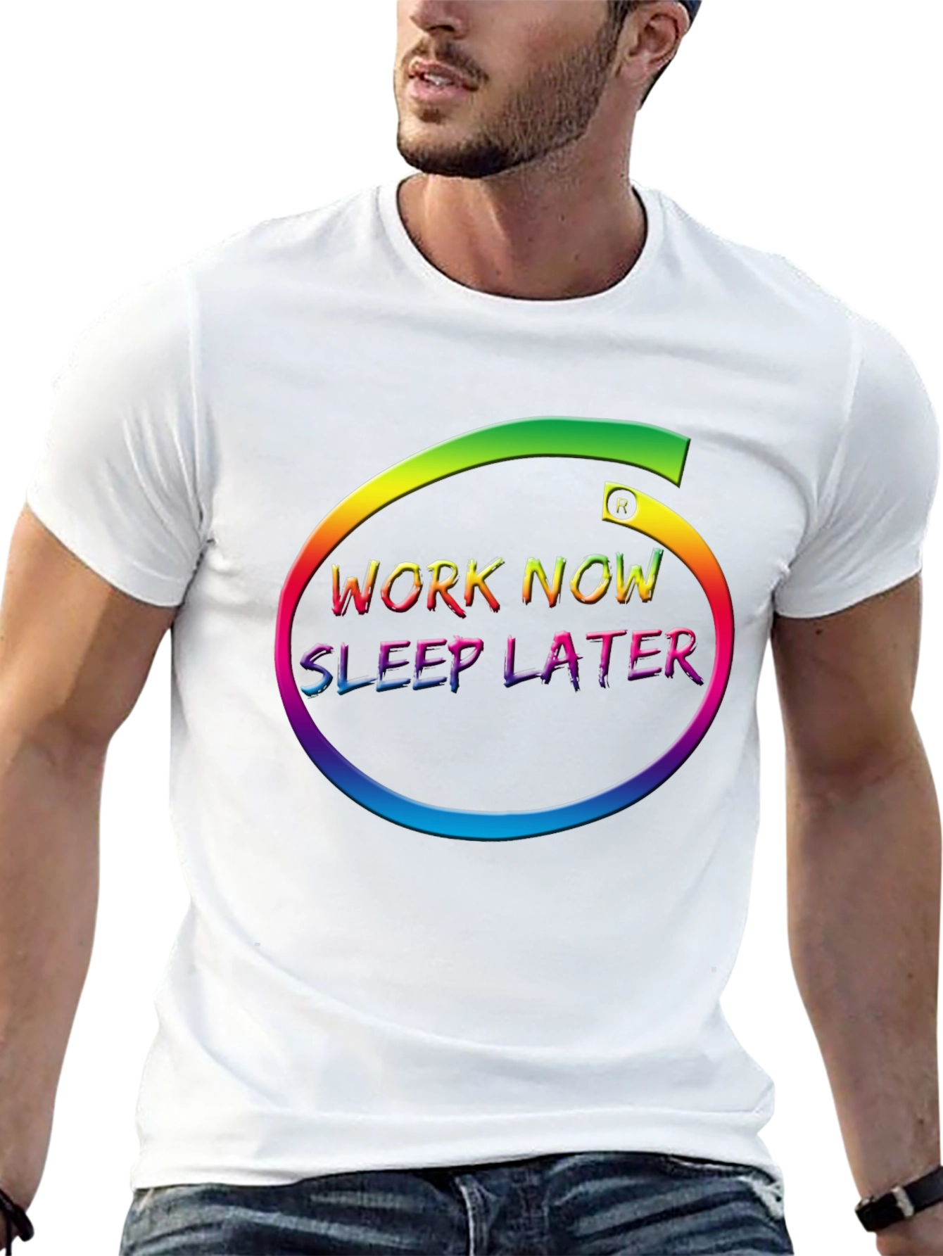 Work Now Sleep Later Graphic Tee