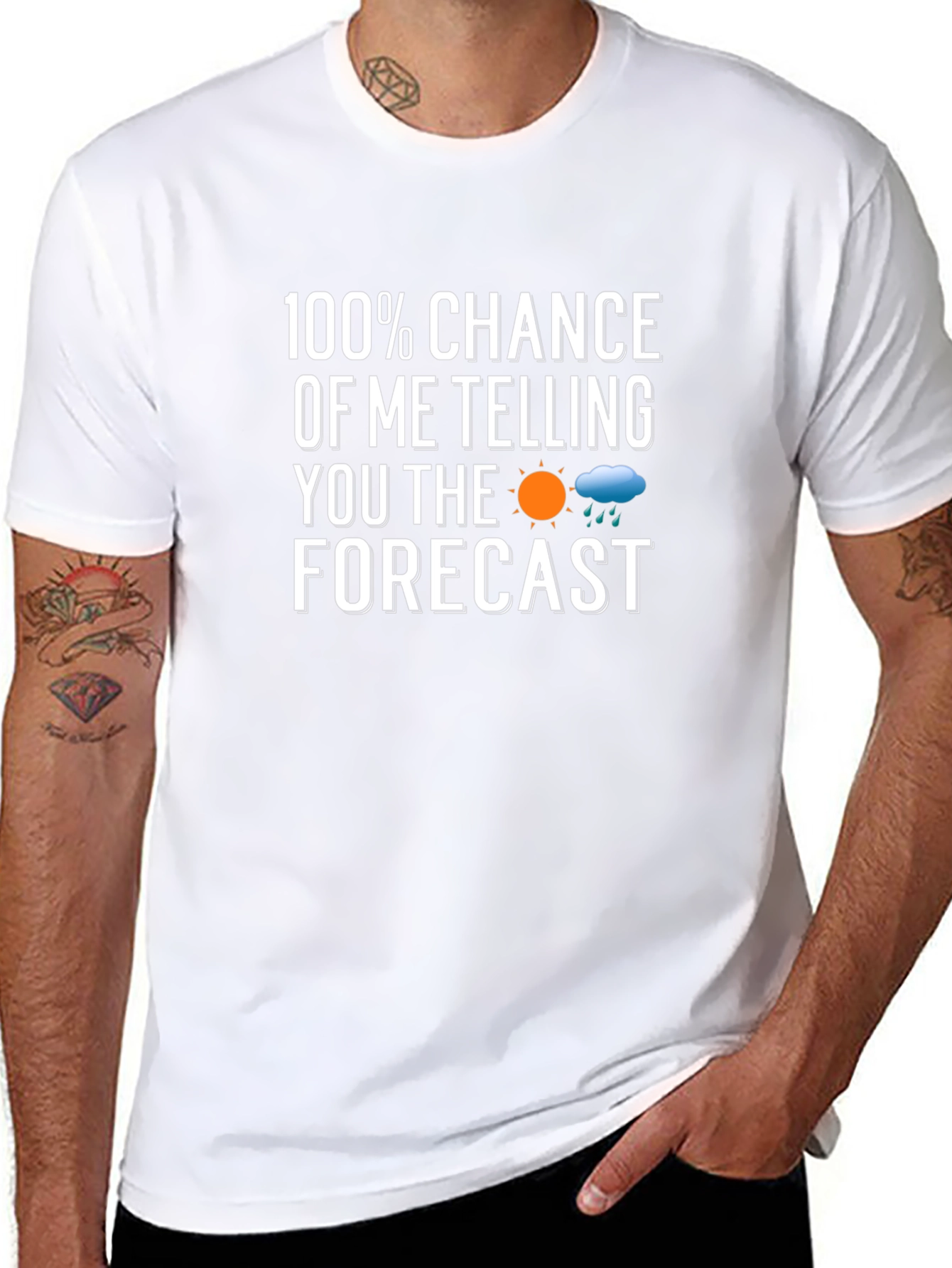 Funny Weather Forecast T-Shirt