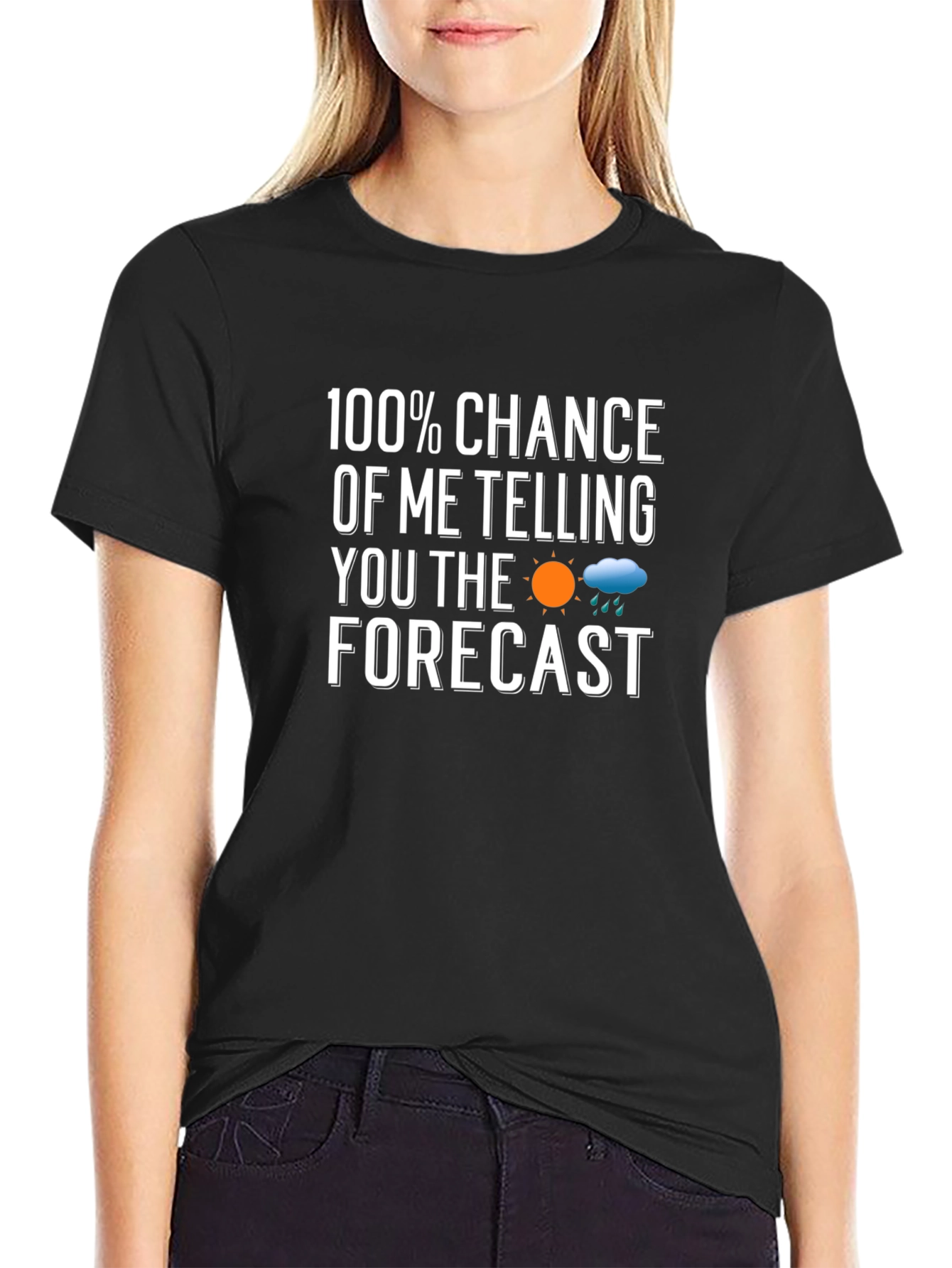 Funny Weather Forecast T-Shirt