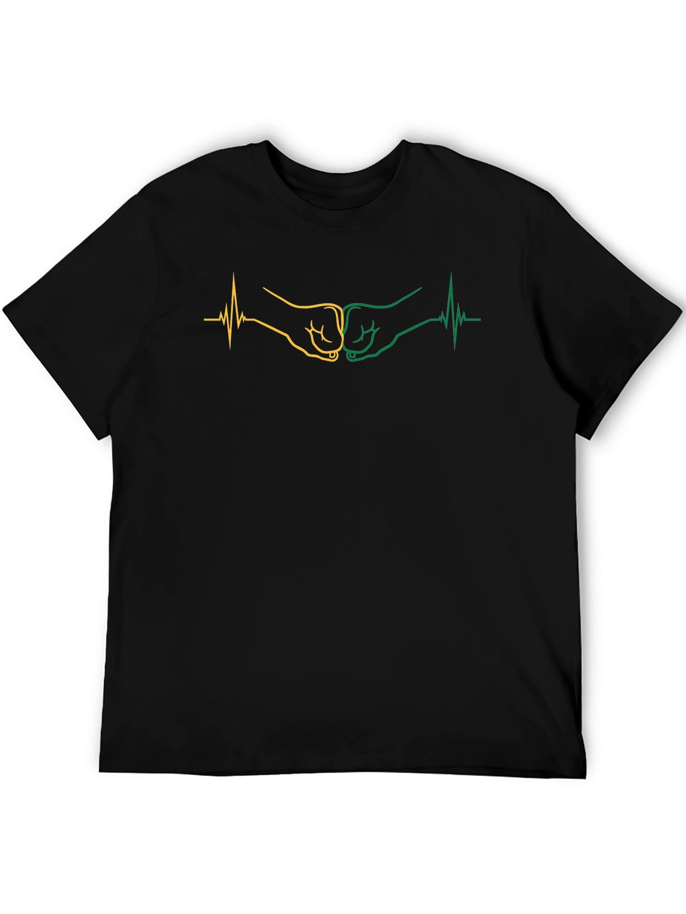 Heartbeat Fist Bump Graphic Tee