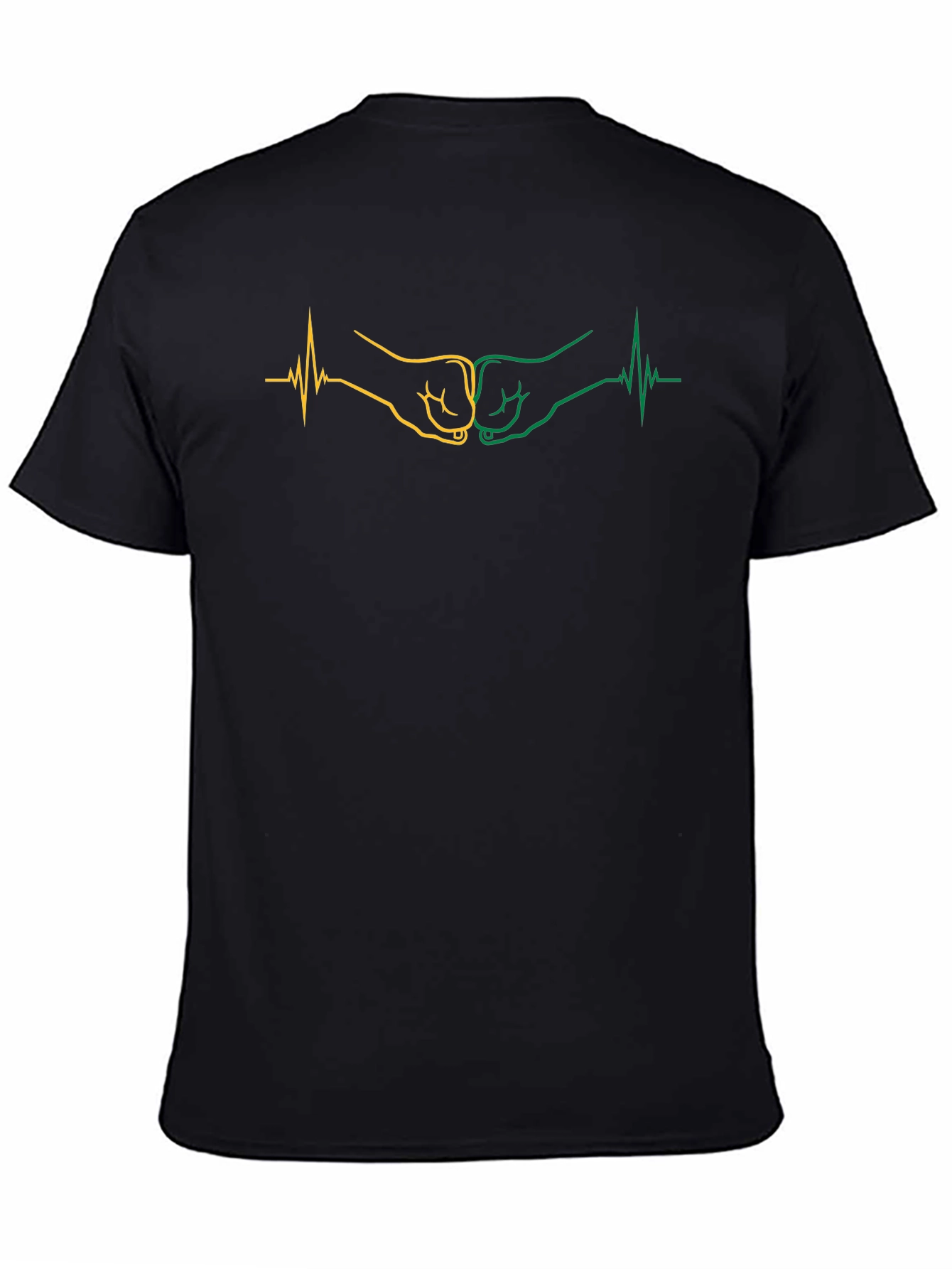 Heartbeat Fist Bump Graphic Tee