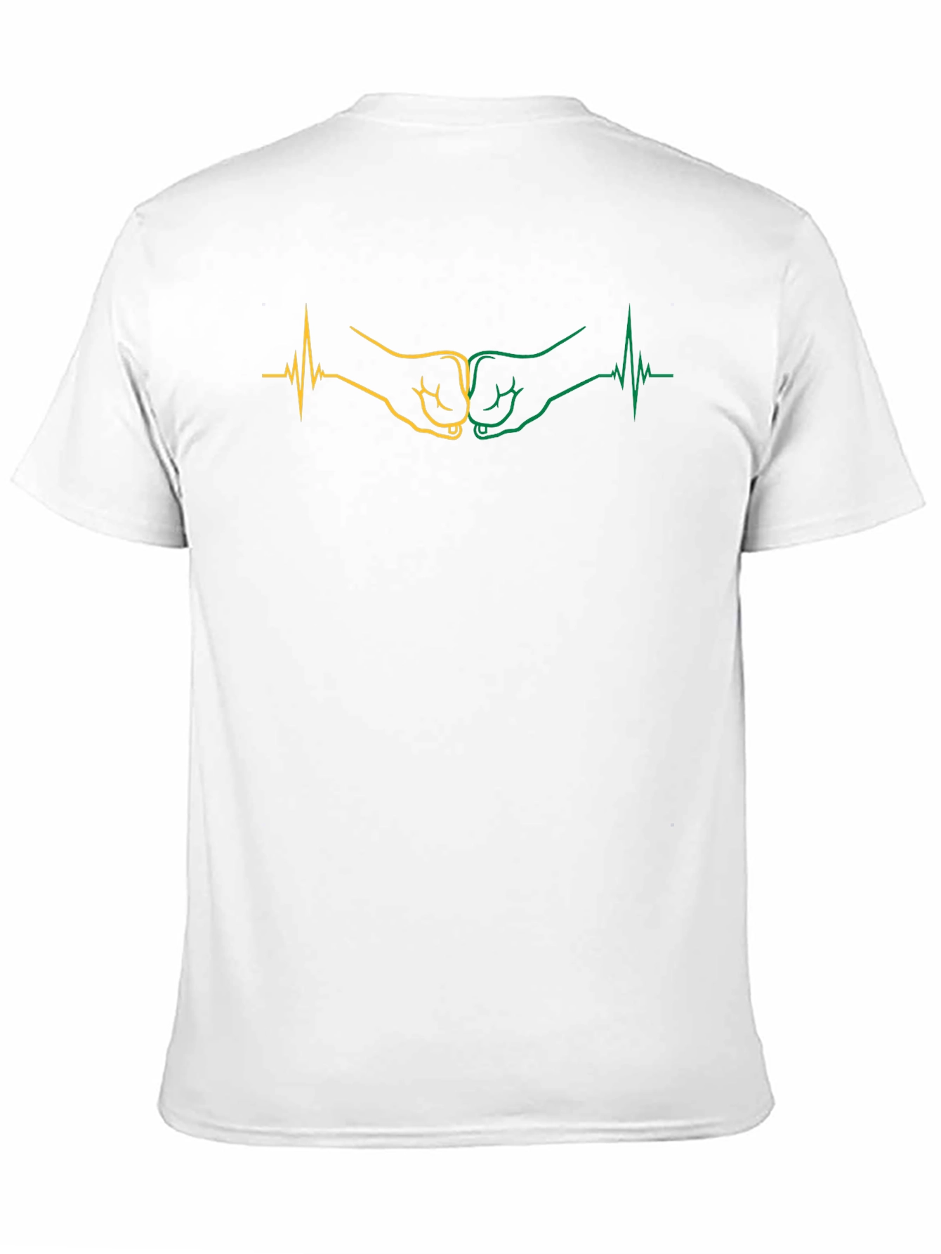Heartbeat Fist Bump Graphic Tee