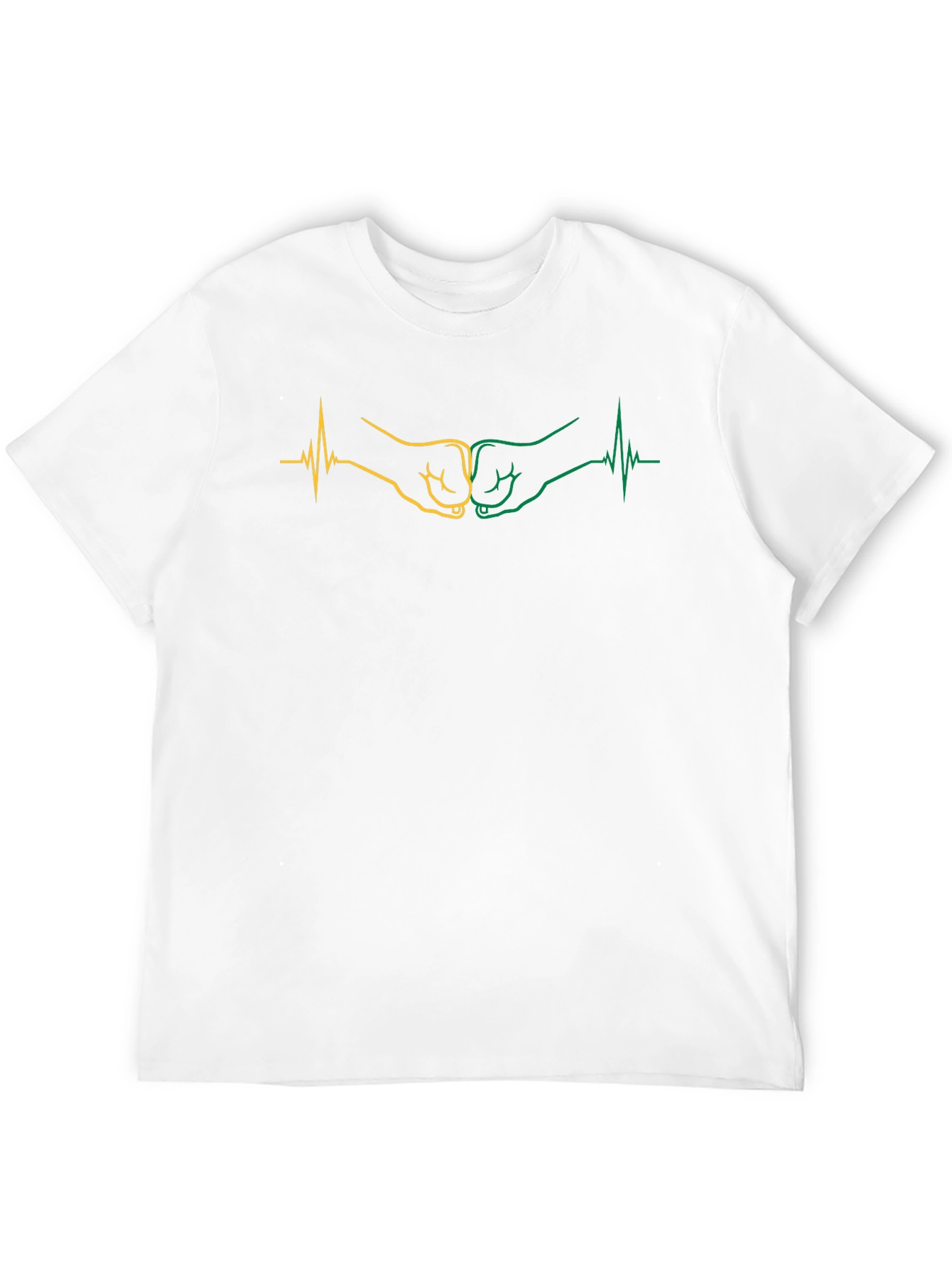 Heartbeat Fist Bump Graphic Tee