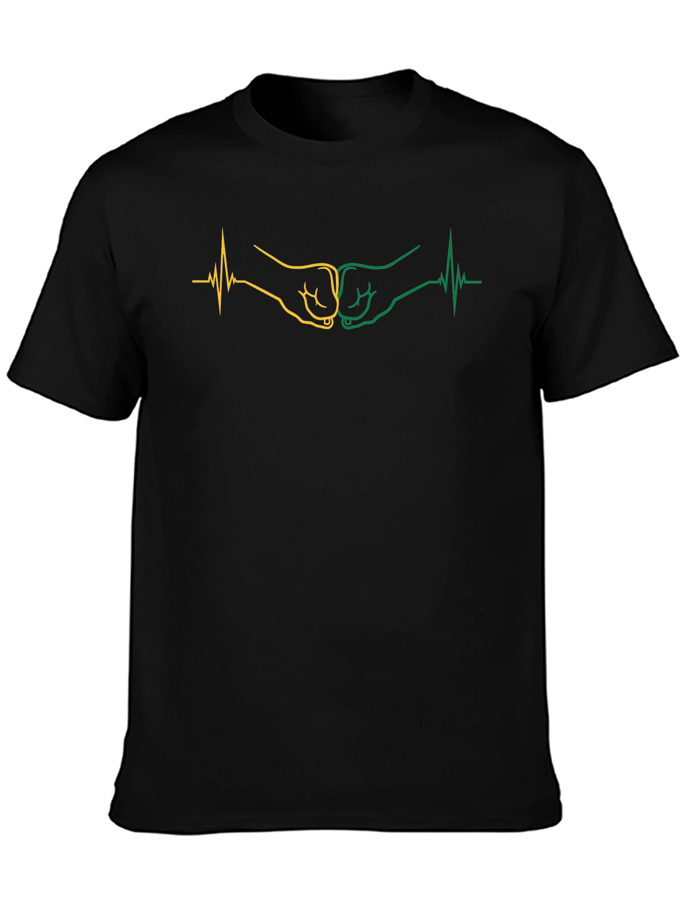 Heartbeat Fist Bump Graphic Tee