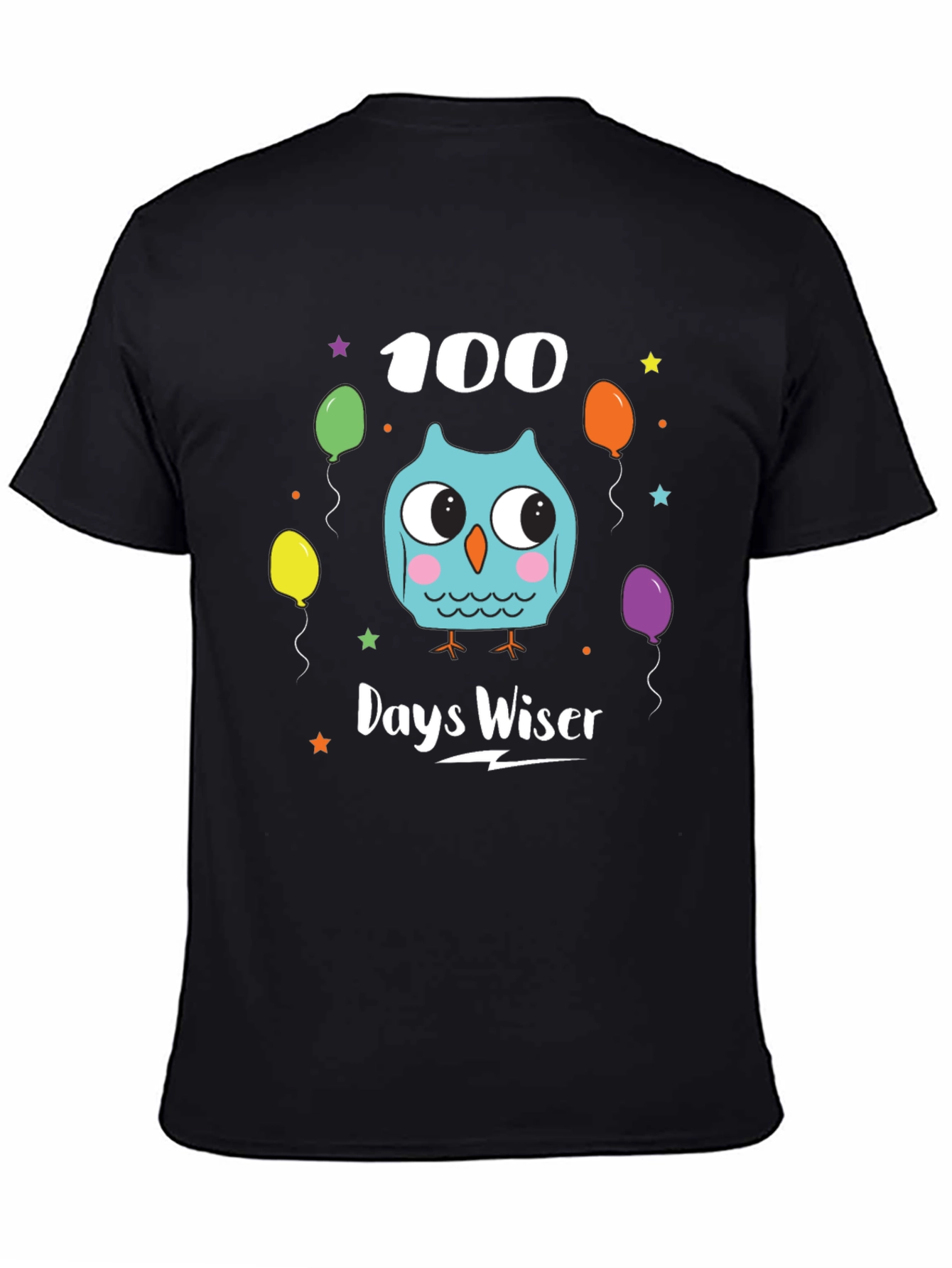 100 Days Wiser Owl T-Shirt