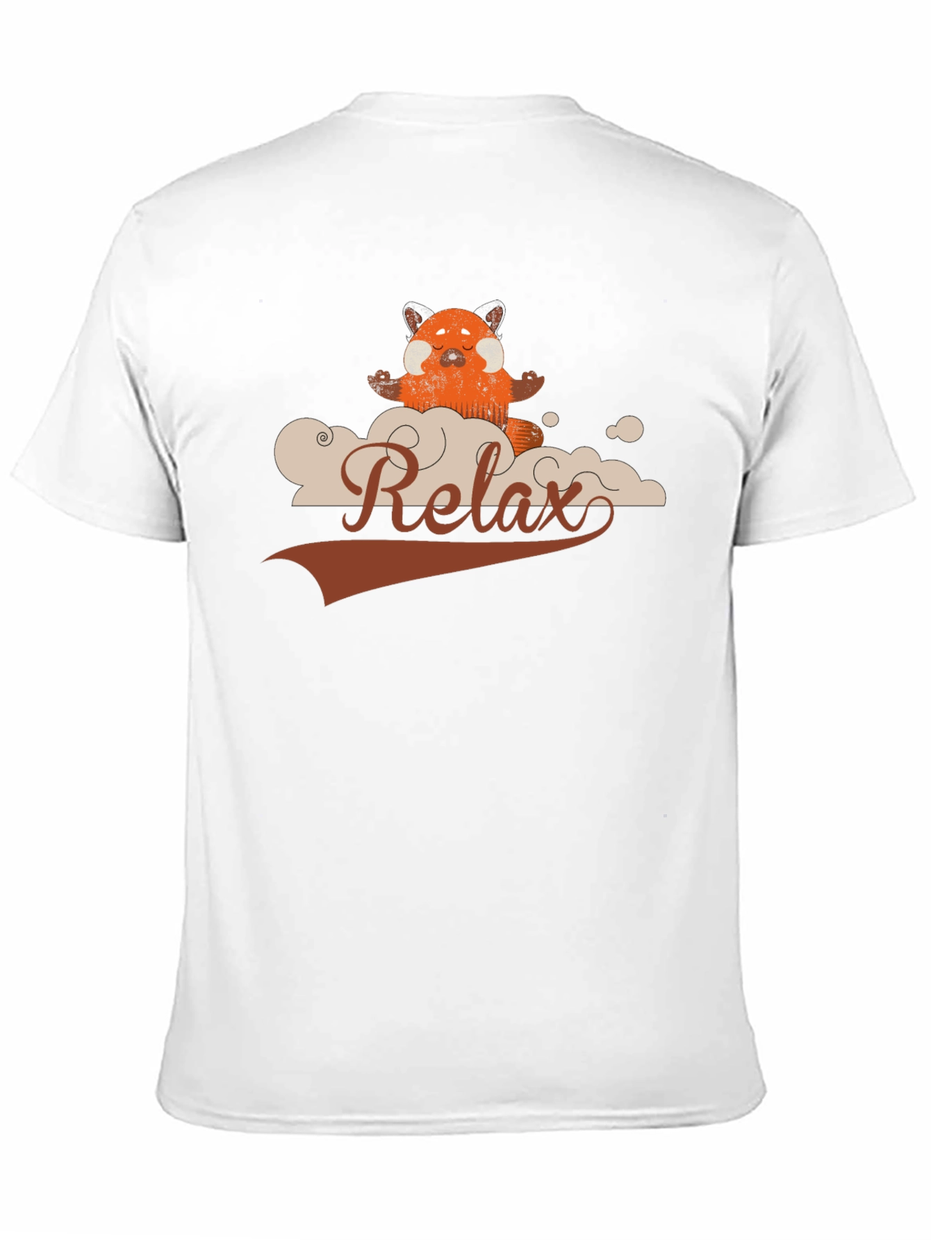 Relax Red Panda Meditation T-Shirt