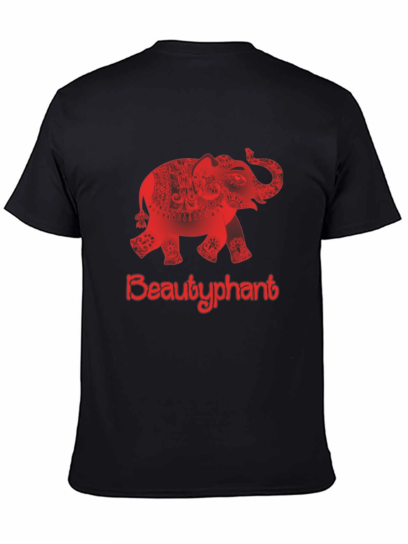 Beautyphant Graphic T-Shirt - Black