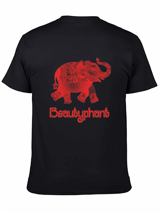 Beautyphant Graphic T-Shirt - Black