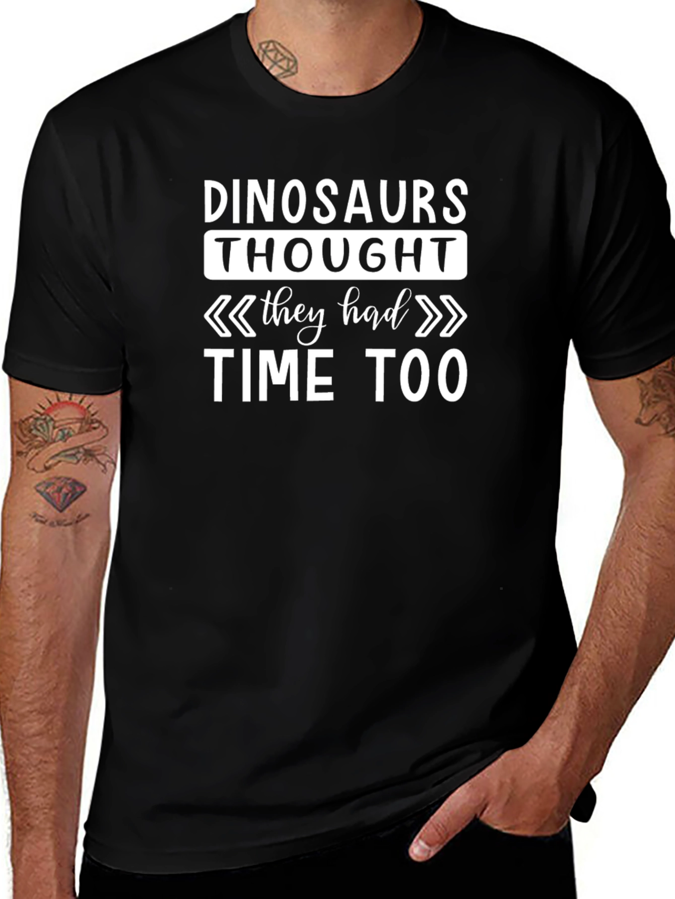 Dinosaurs Thought They Had Time Too T-Shirt
