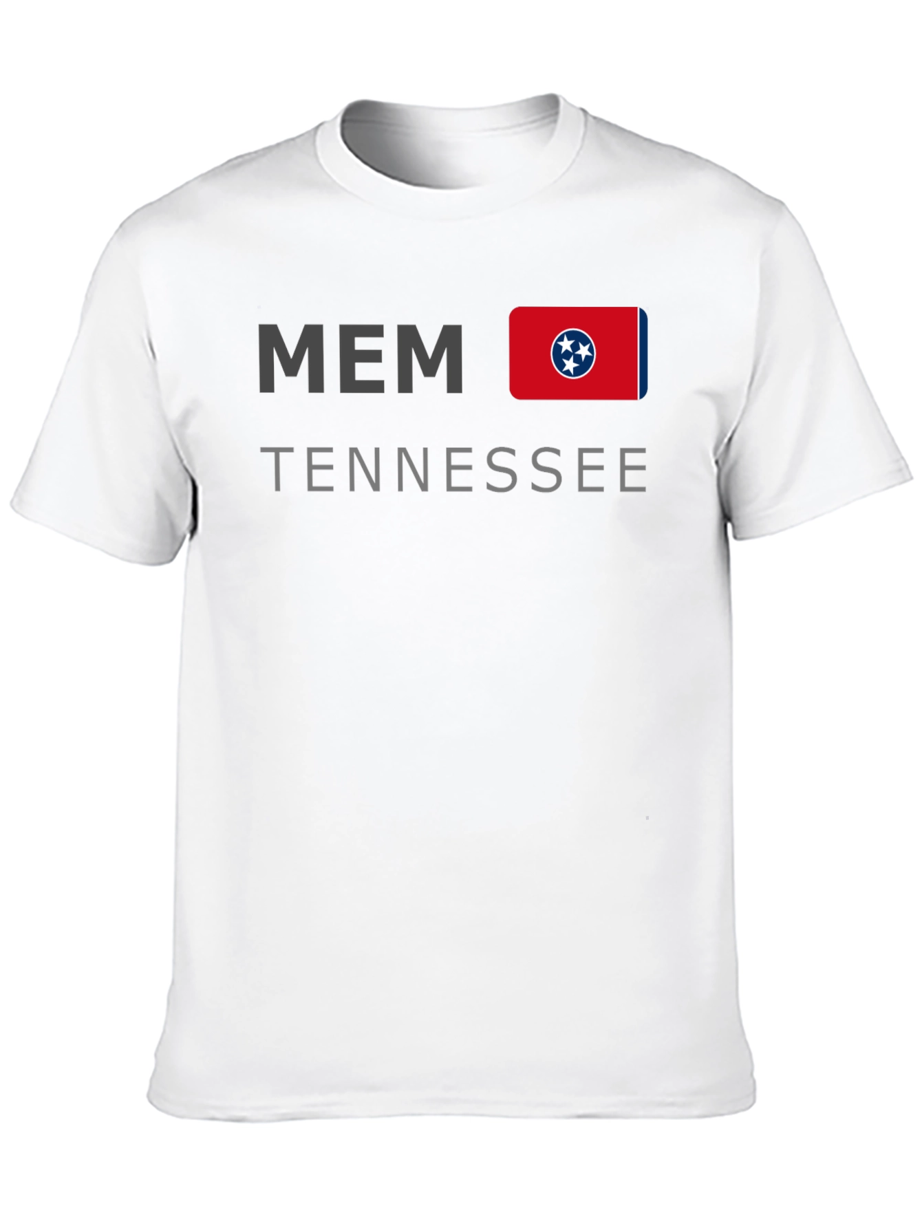 Memphis Tennessee Flag Graphic T-Shirt