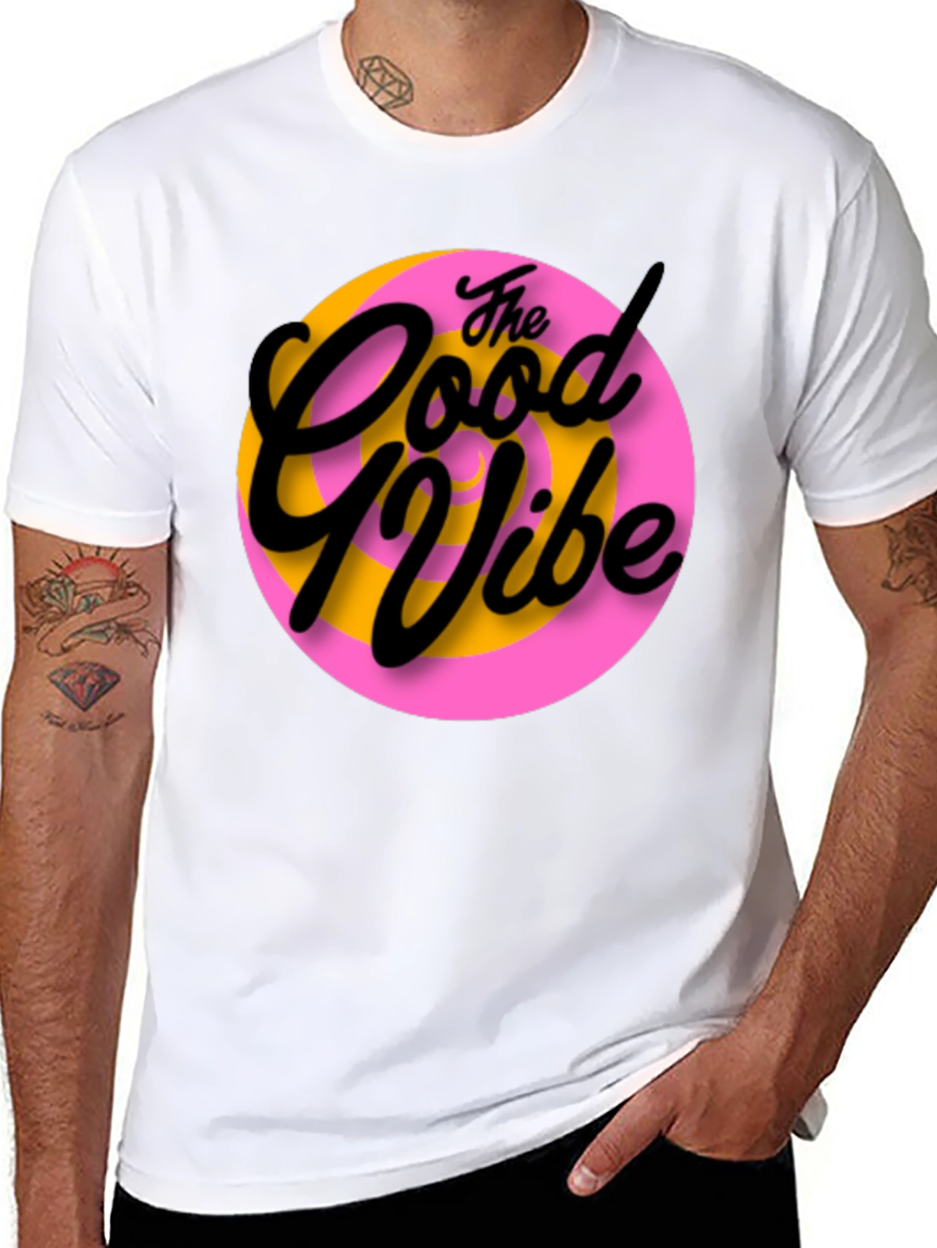 Good Vibe Retro Graphic Tee