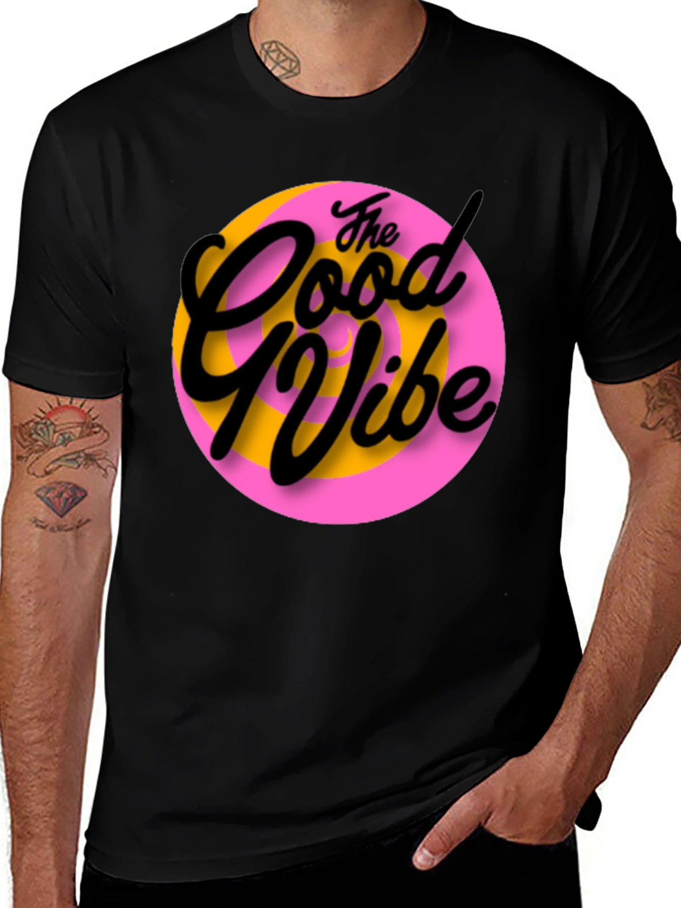 Good Vibe Retro Graphic Tee