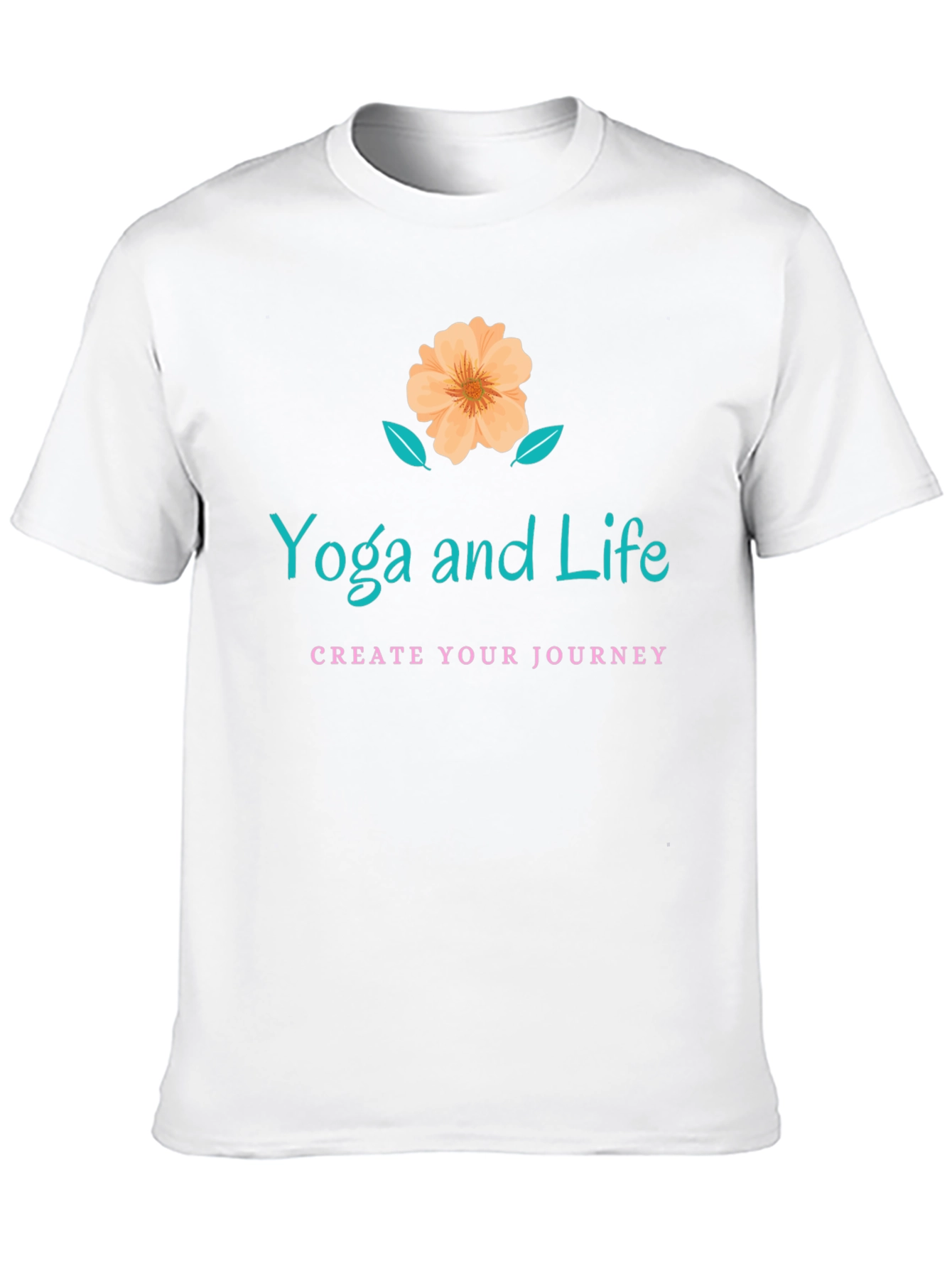 Yoga and Life Graphic T-Shirt - Journey Tee