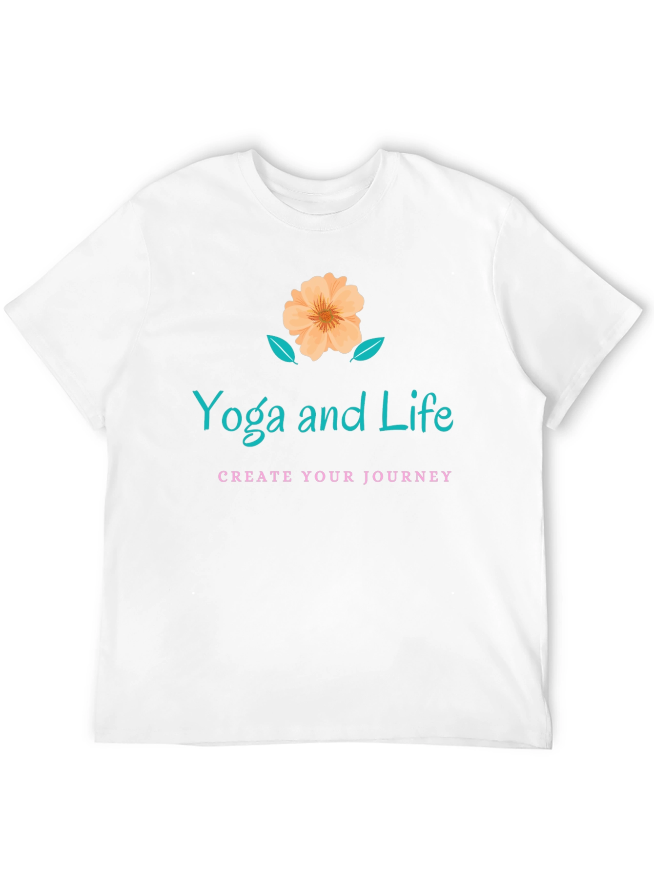 Yoga and Life Graphic T-Shirt - Journey Tee
