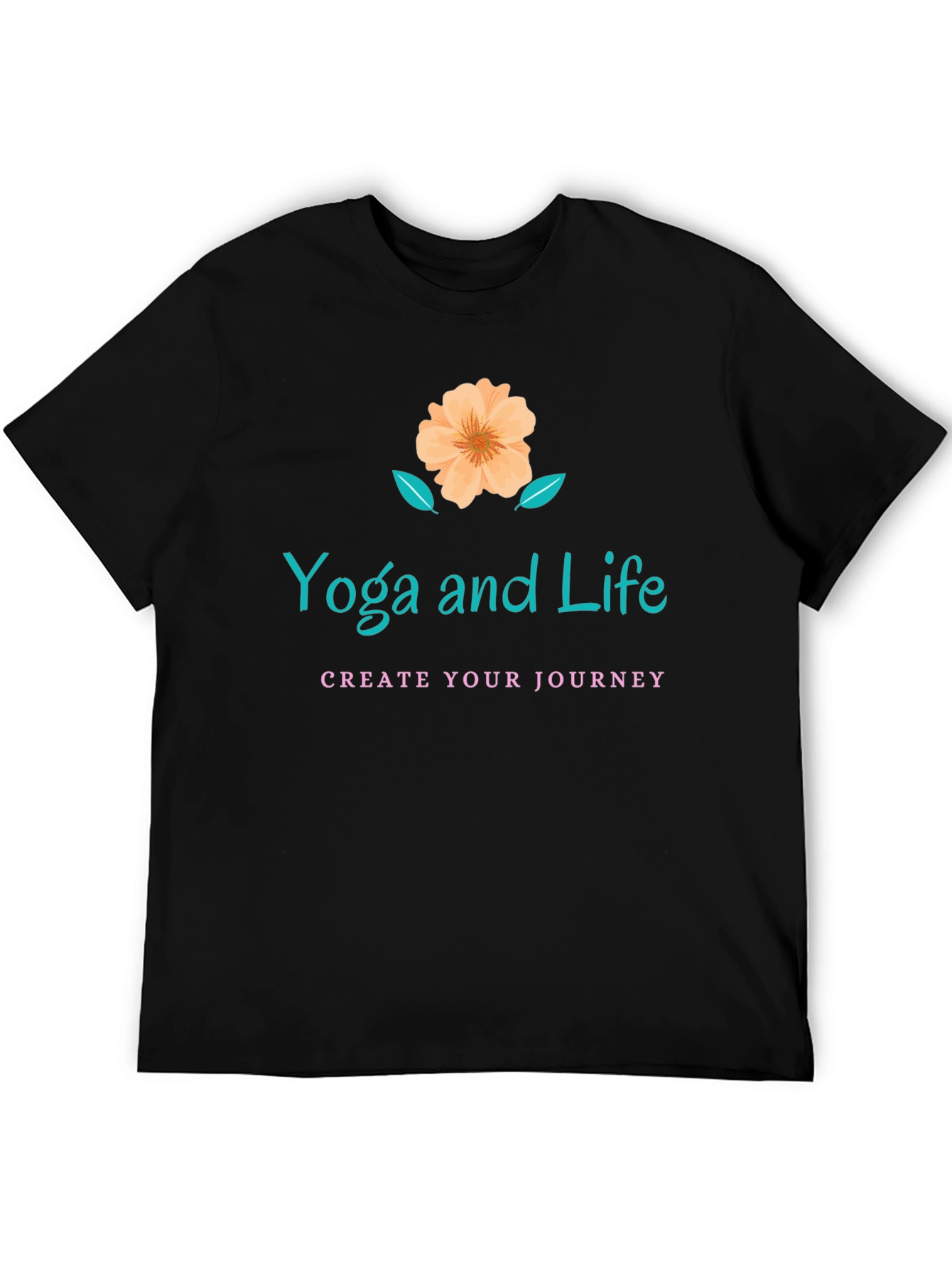Yoga and Life Graphic T-Shirt - Journey Tee