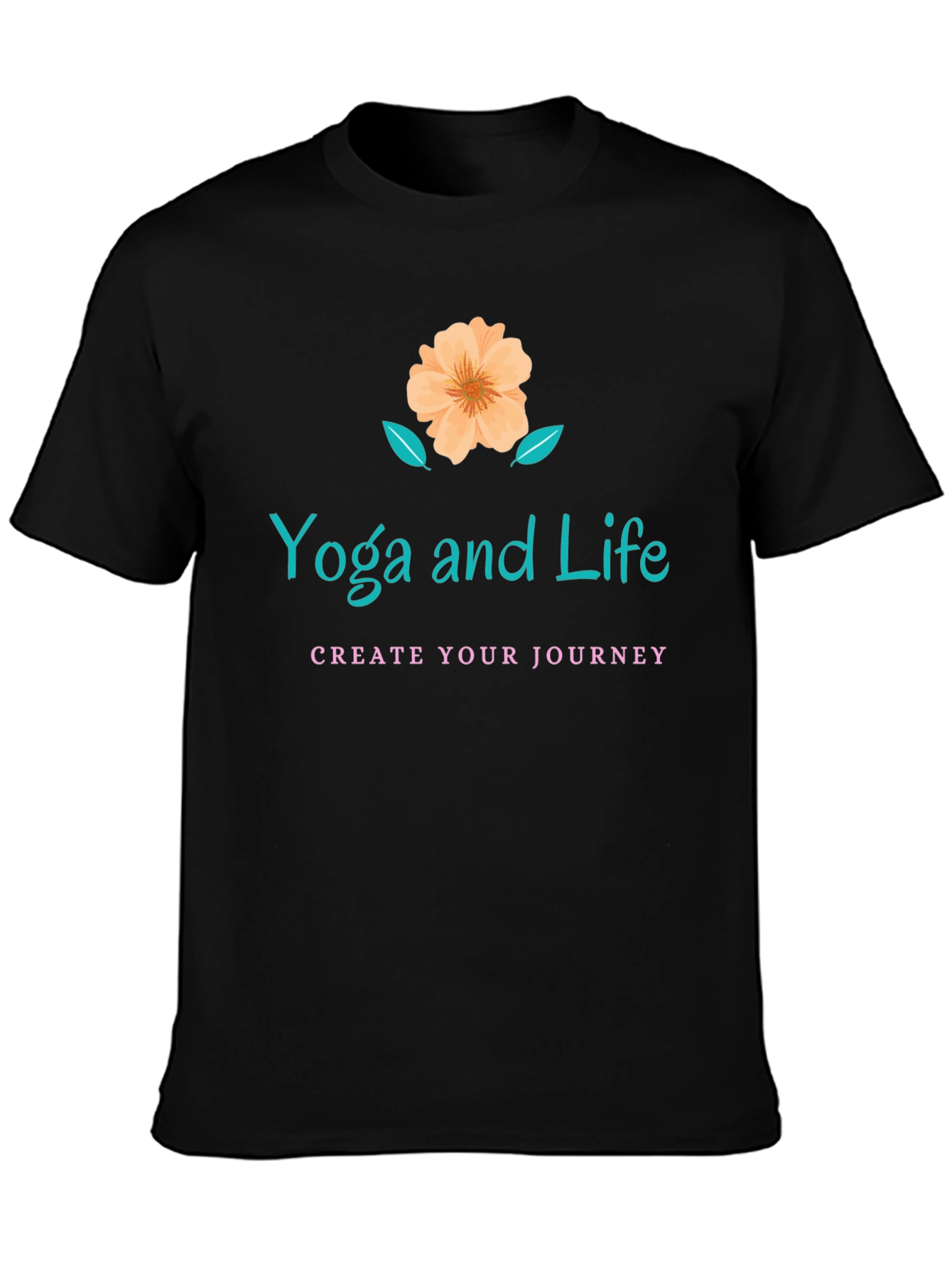 Yoga and Life Graphic T-Shirt - Journey Tee
