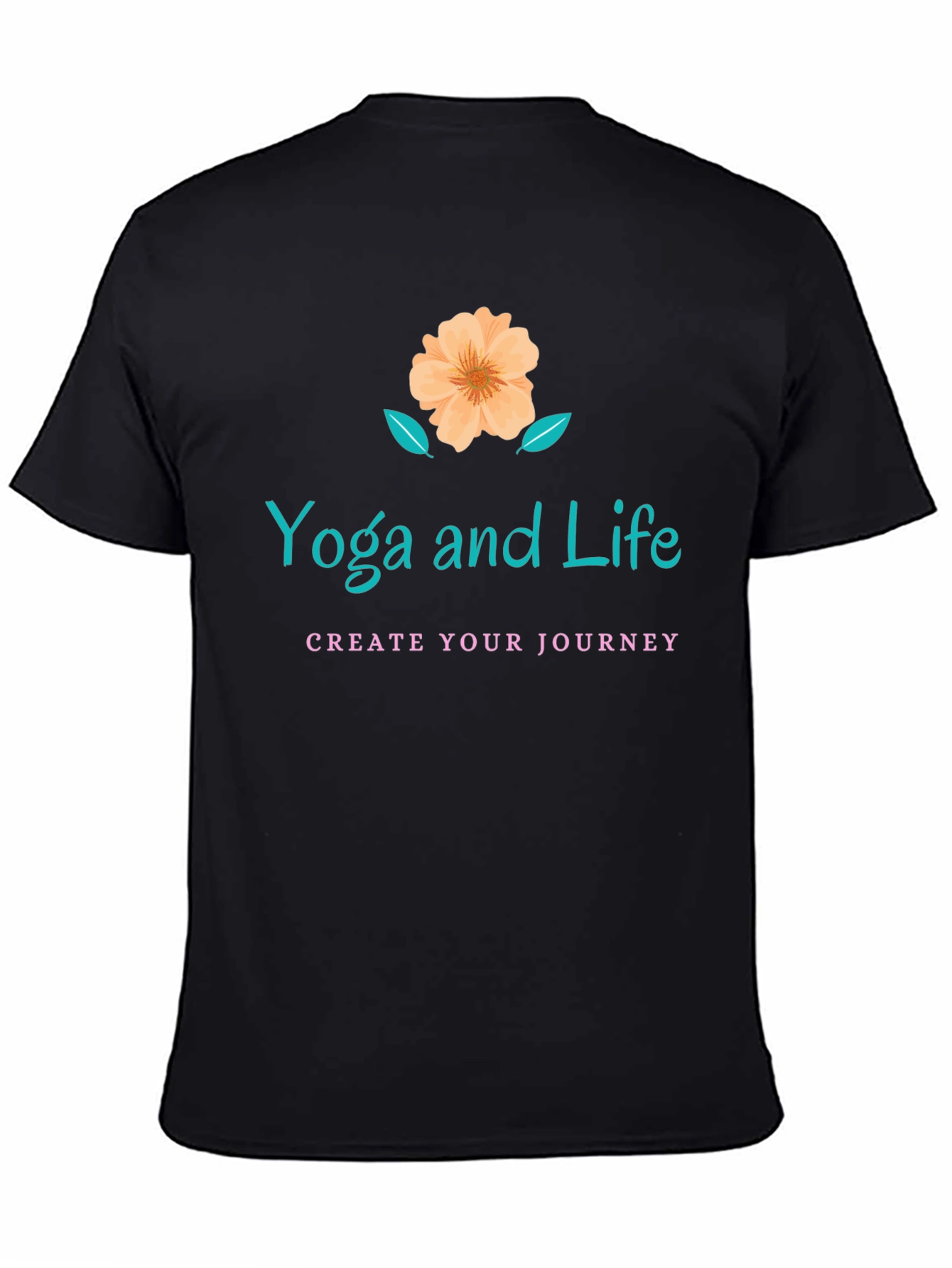 Yoga and Life Graphic T-Shirt - Journey Tee