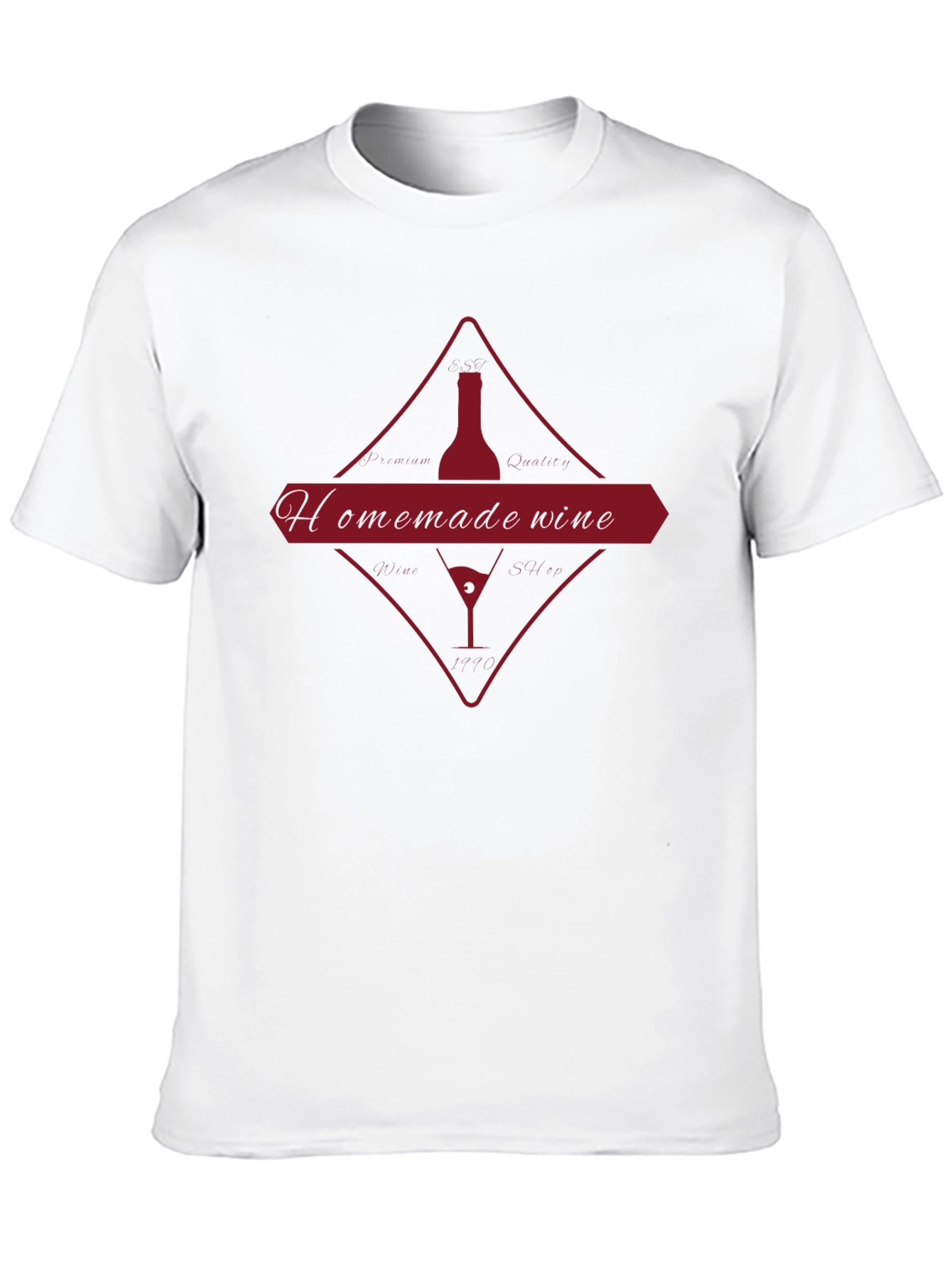 Homemade Wine T-Shirt - Unique Design Comfortable Fit
