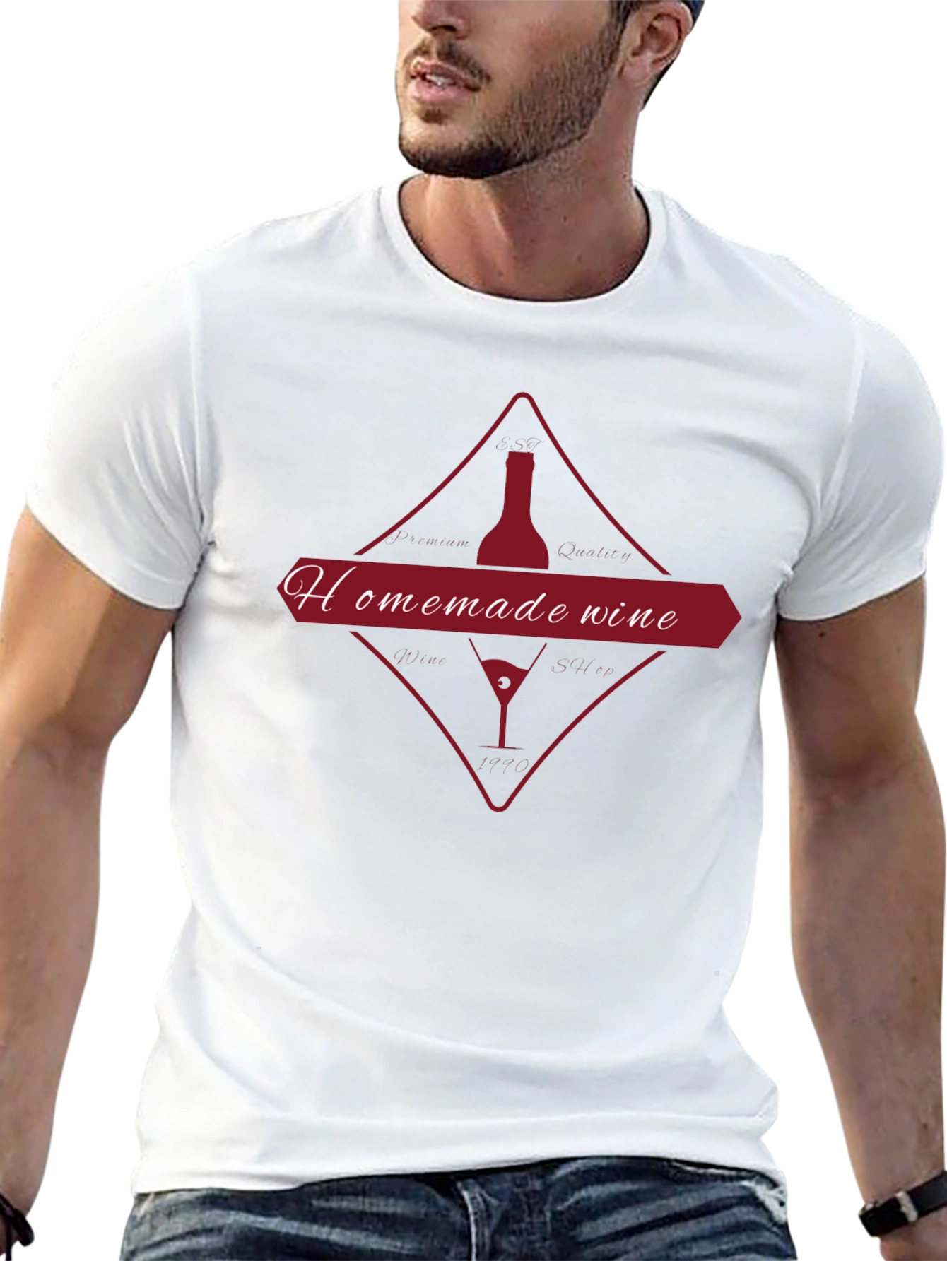 Homemade Wine T-Shirt - Unique Design Comfortable Fit