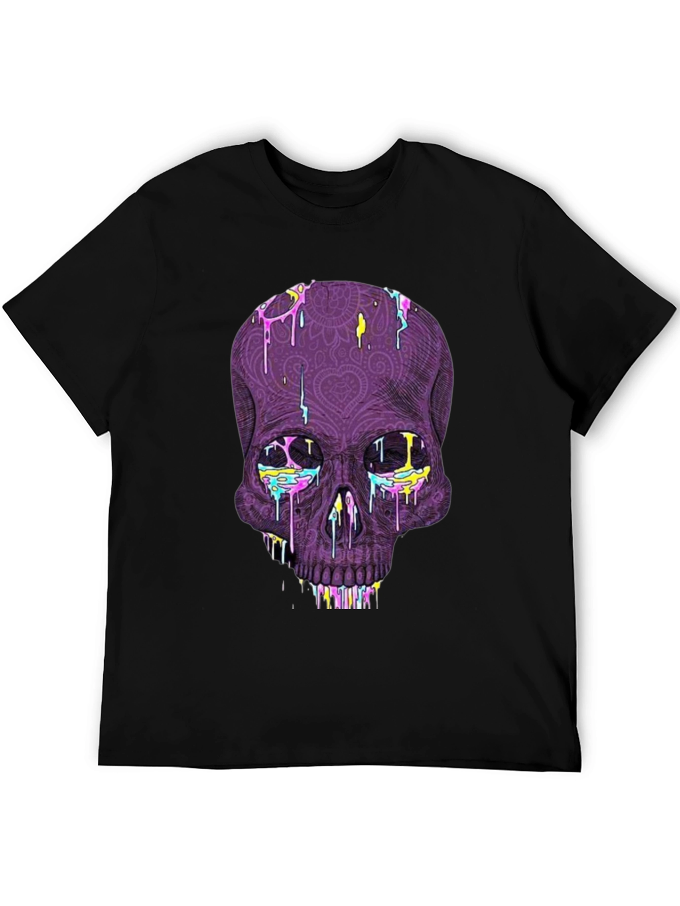 Skull Graphic Tee - Bold Artistic Design