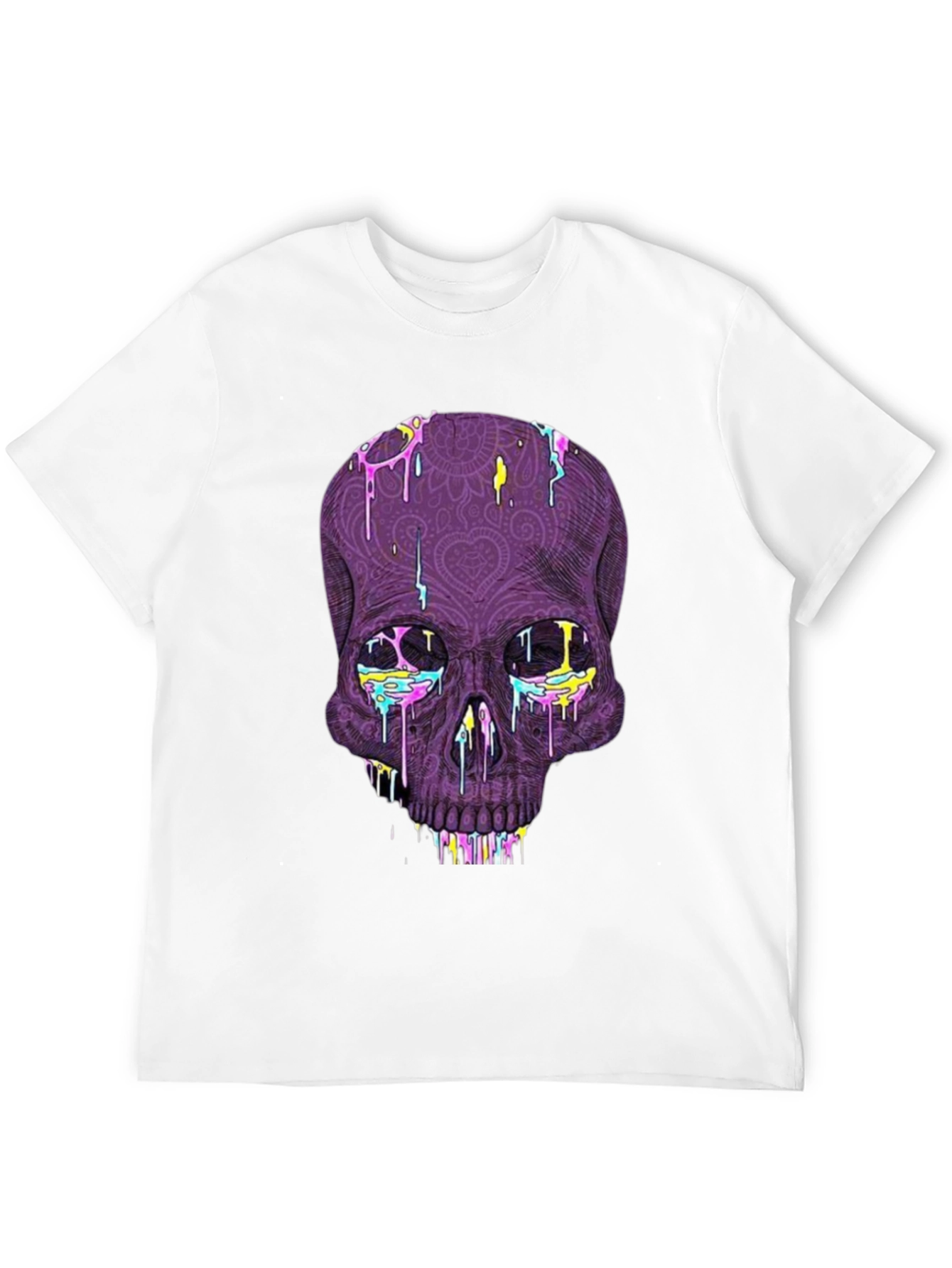 Skull Graphic Tee - Bold Artistic Design