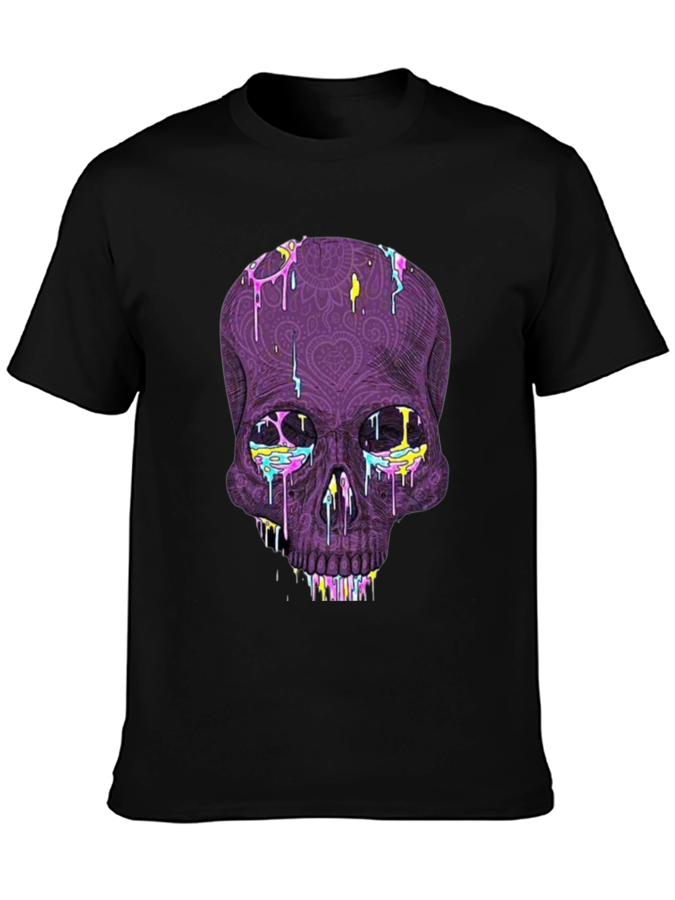 Skull Graphic Tee - Bold Artistic Design
