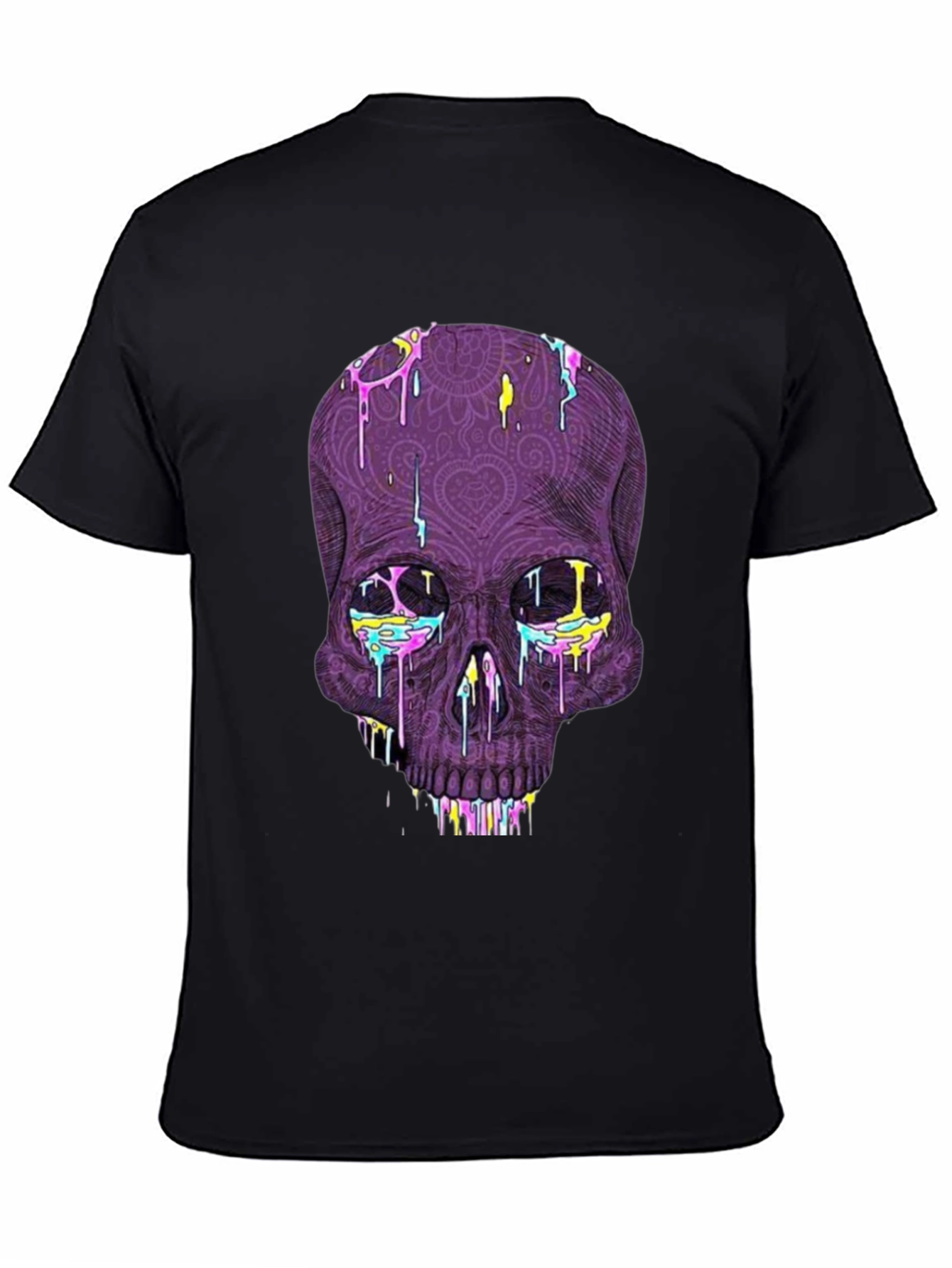 Skull Graphic Tee - Bold Artistic Design