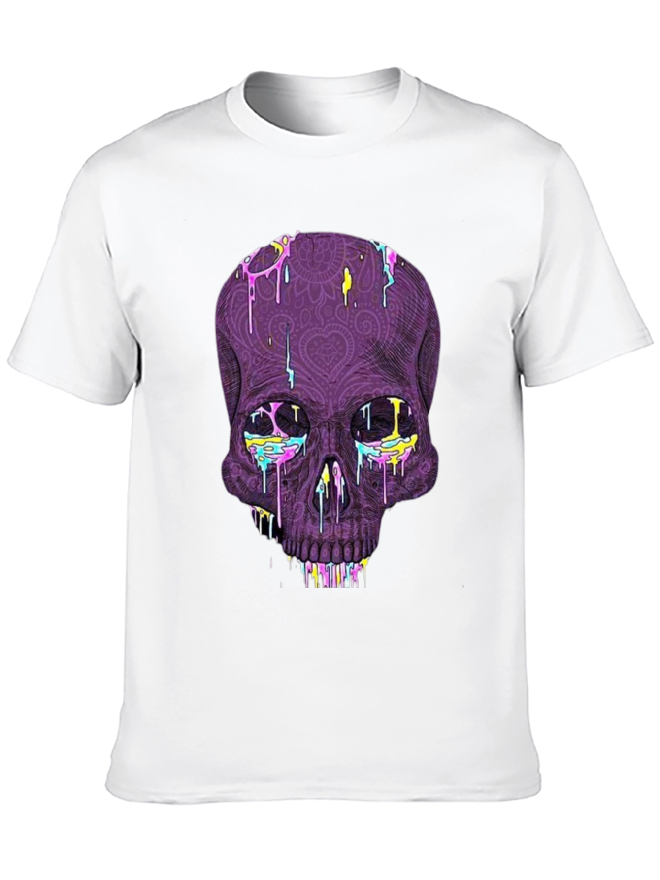 Skull Graphic Tee - Bold Artistic Design