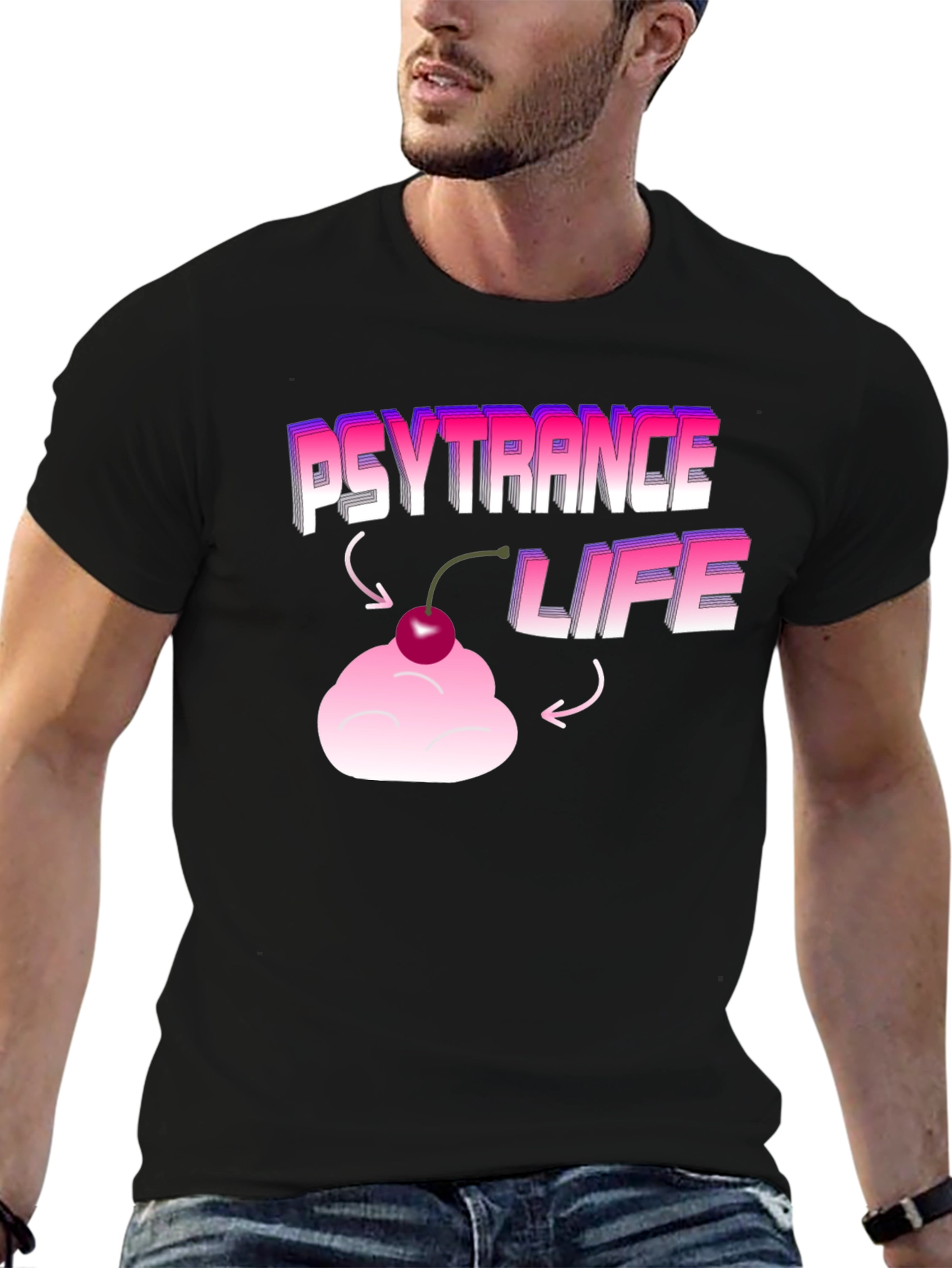 Psytrance Life Cherry T-Shirt