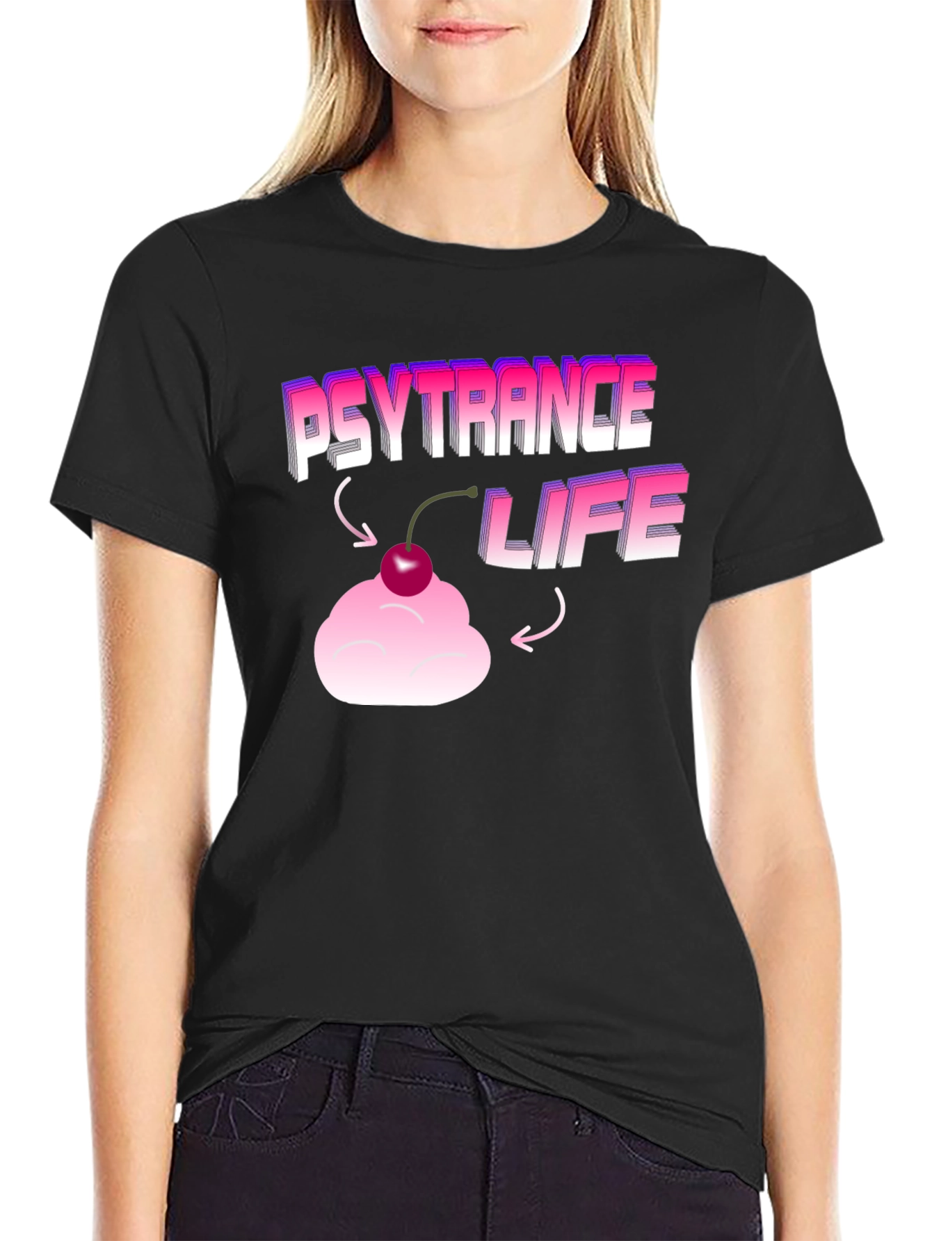 Psytrance Life Cherry T-Shirt