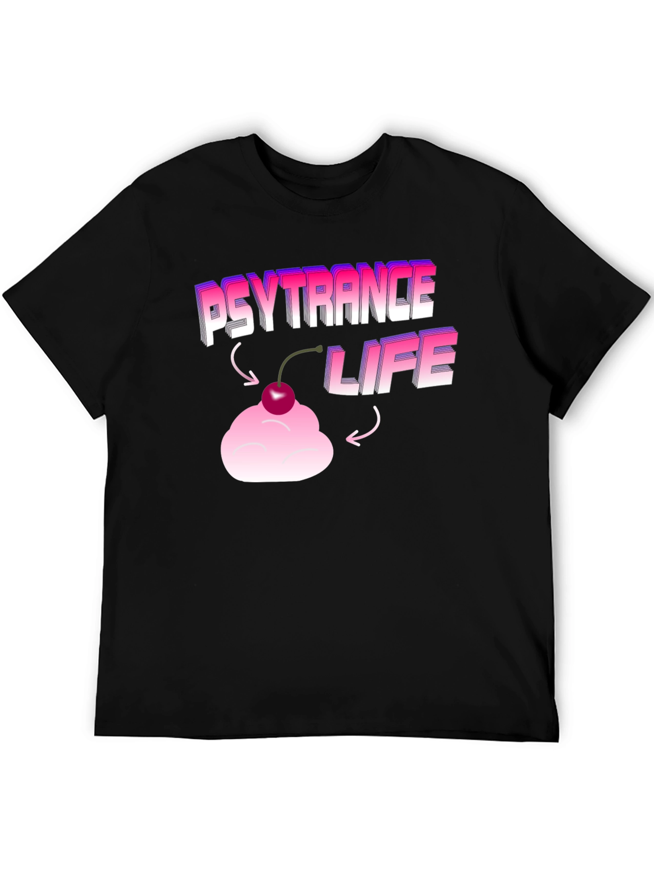 Psytrance Life Cherry T-Shirt