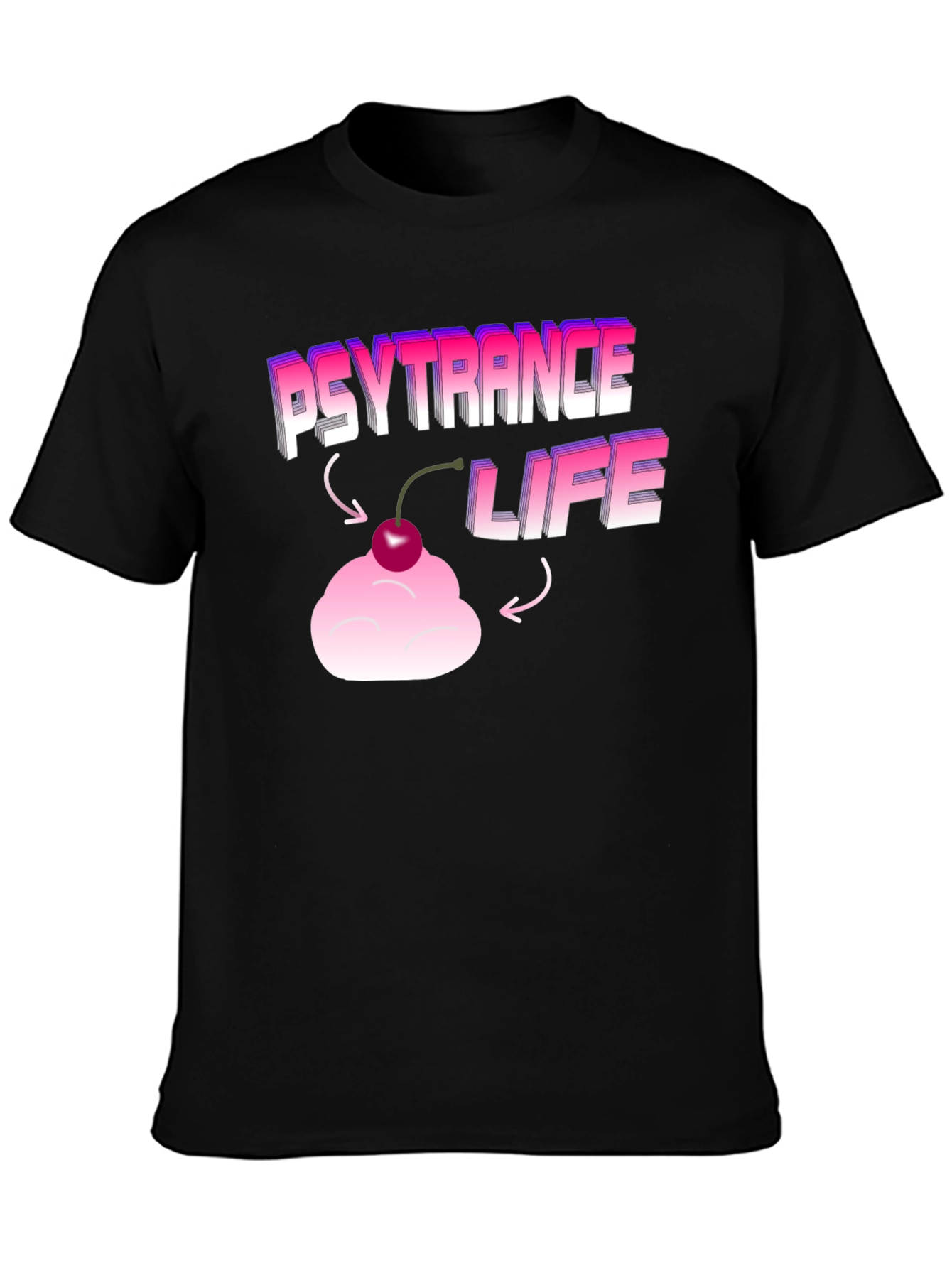 Psytrance Life Cherry T-Shirt