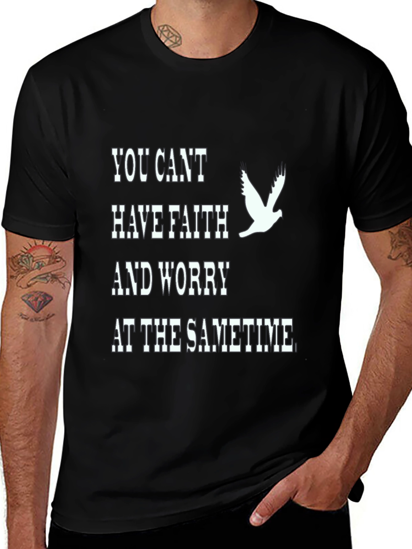 Faith Over Worry Graphic Tee