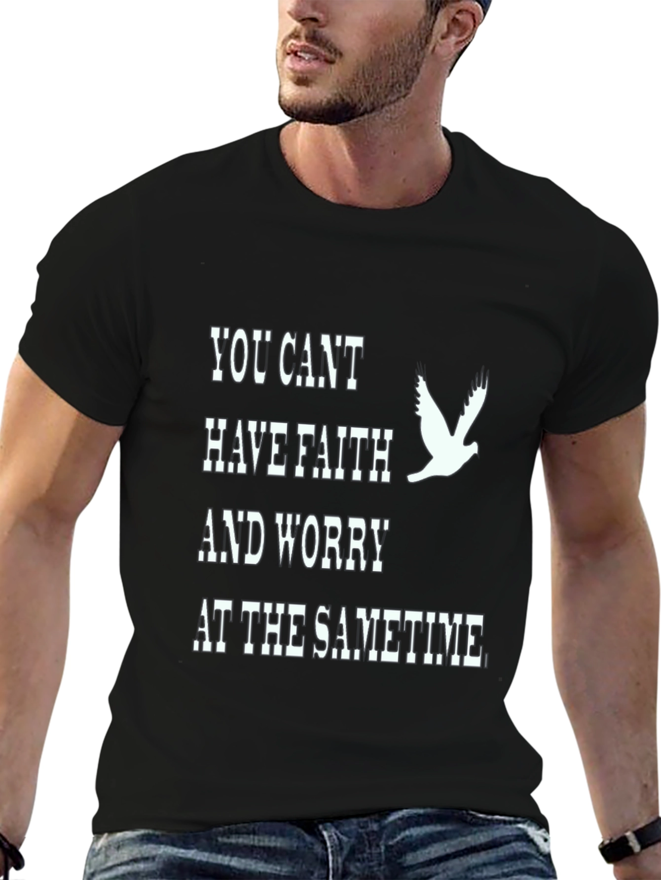 Faith Over Worry Graphic Tee