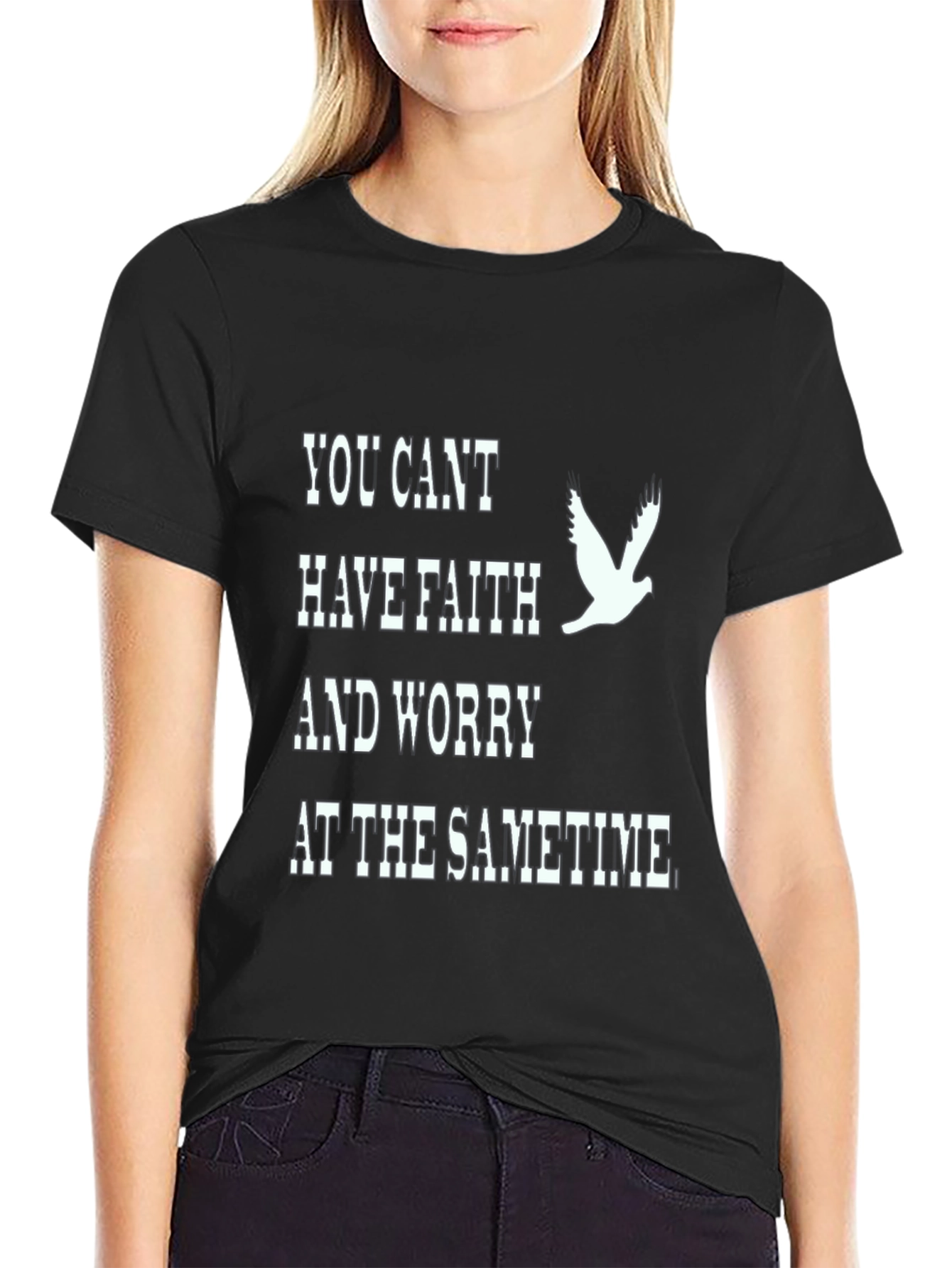 Faith Over Worry Graphic Tee