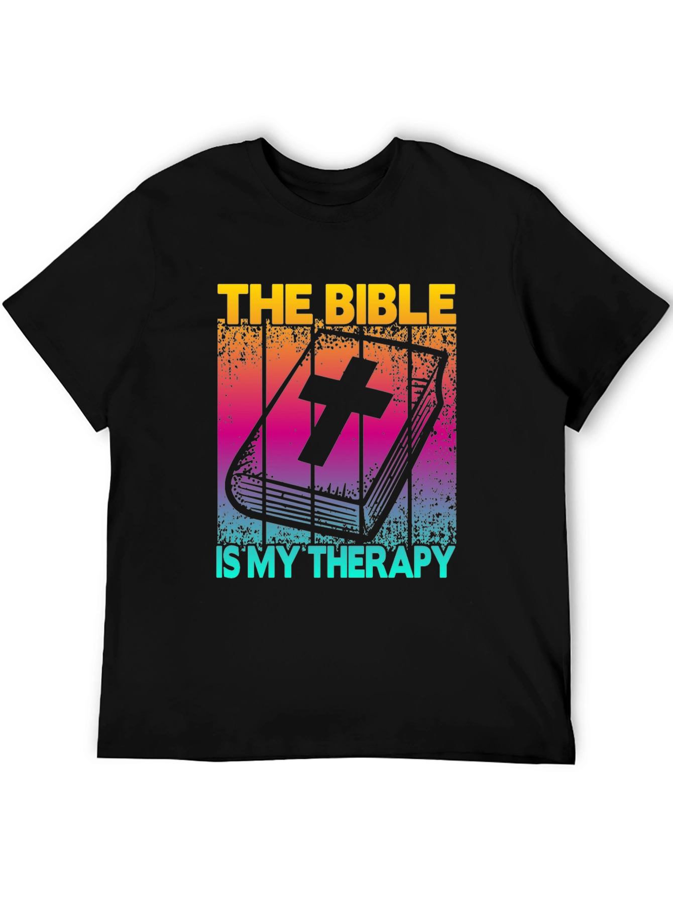 Bible Therapy T-Shirt: Christian Faith Comfort