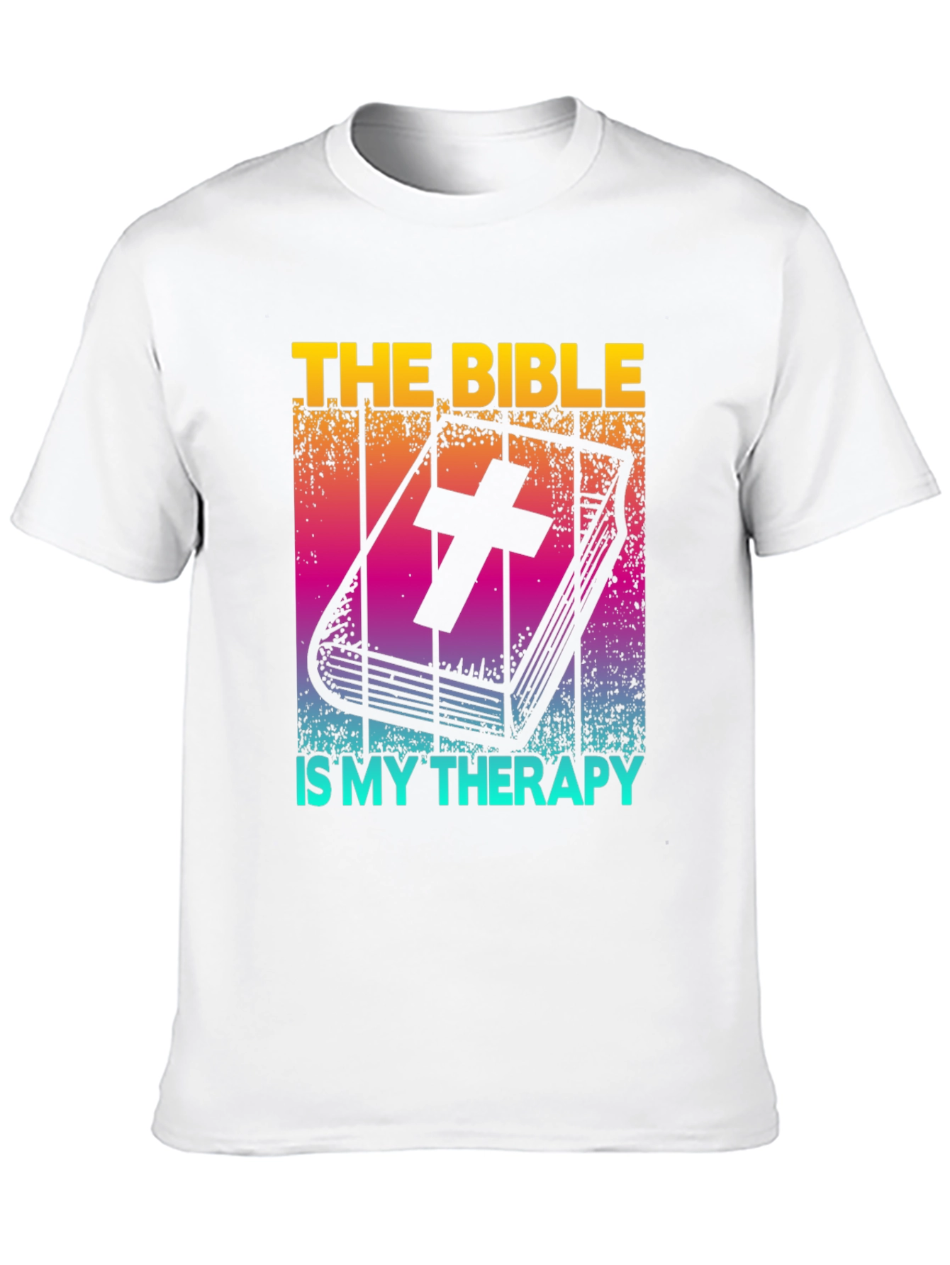 Bible Therapy T-Shirt: Christian Faith Comfort