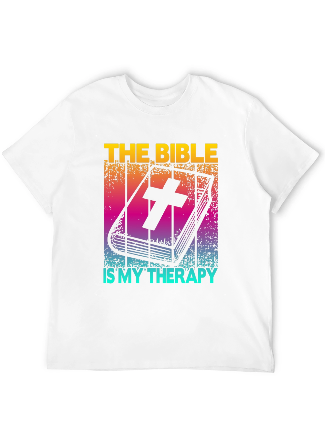 Bible Therapy T-Shirt: Christian Faith Comfort