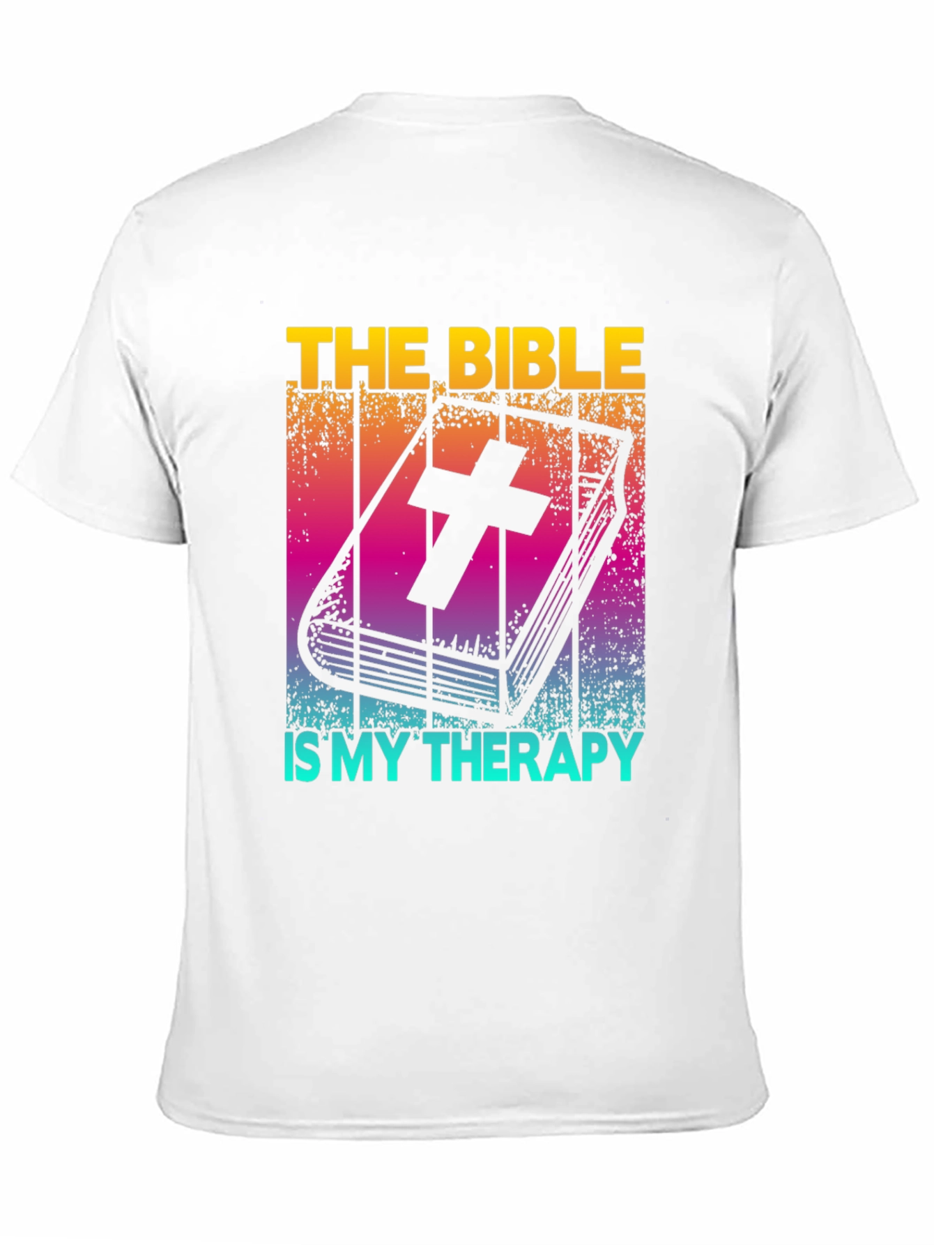Bible Therapy T-Shirt: Christian Faith Comfort