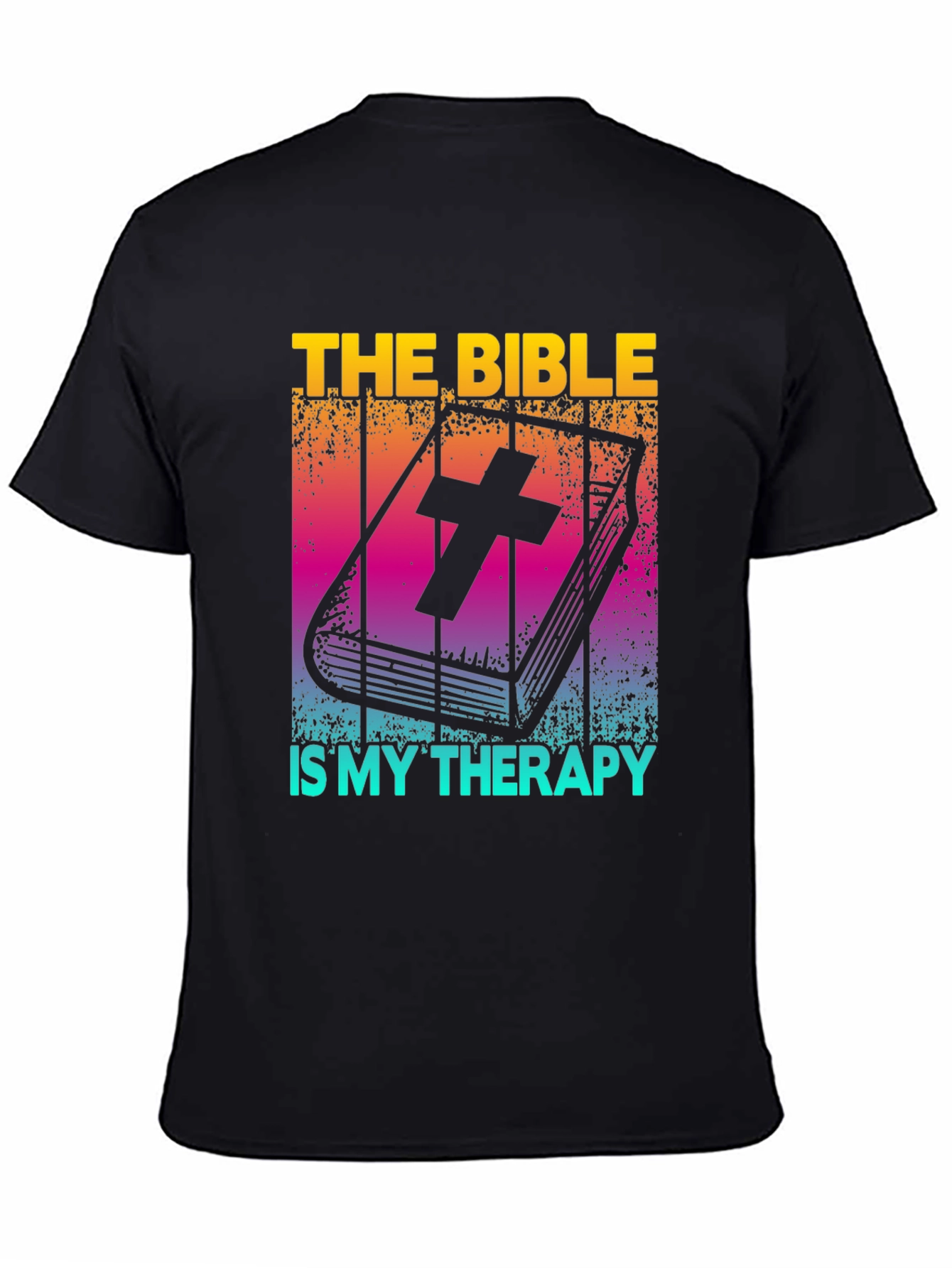 Bible Therapy T-Shirt: Christian Faith Comfort