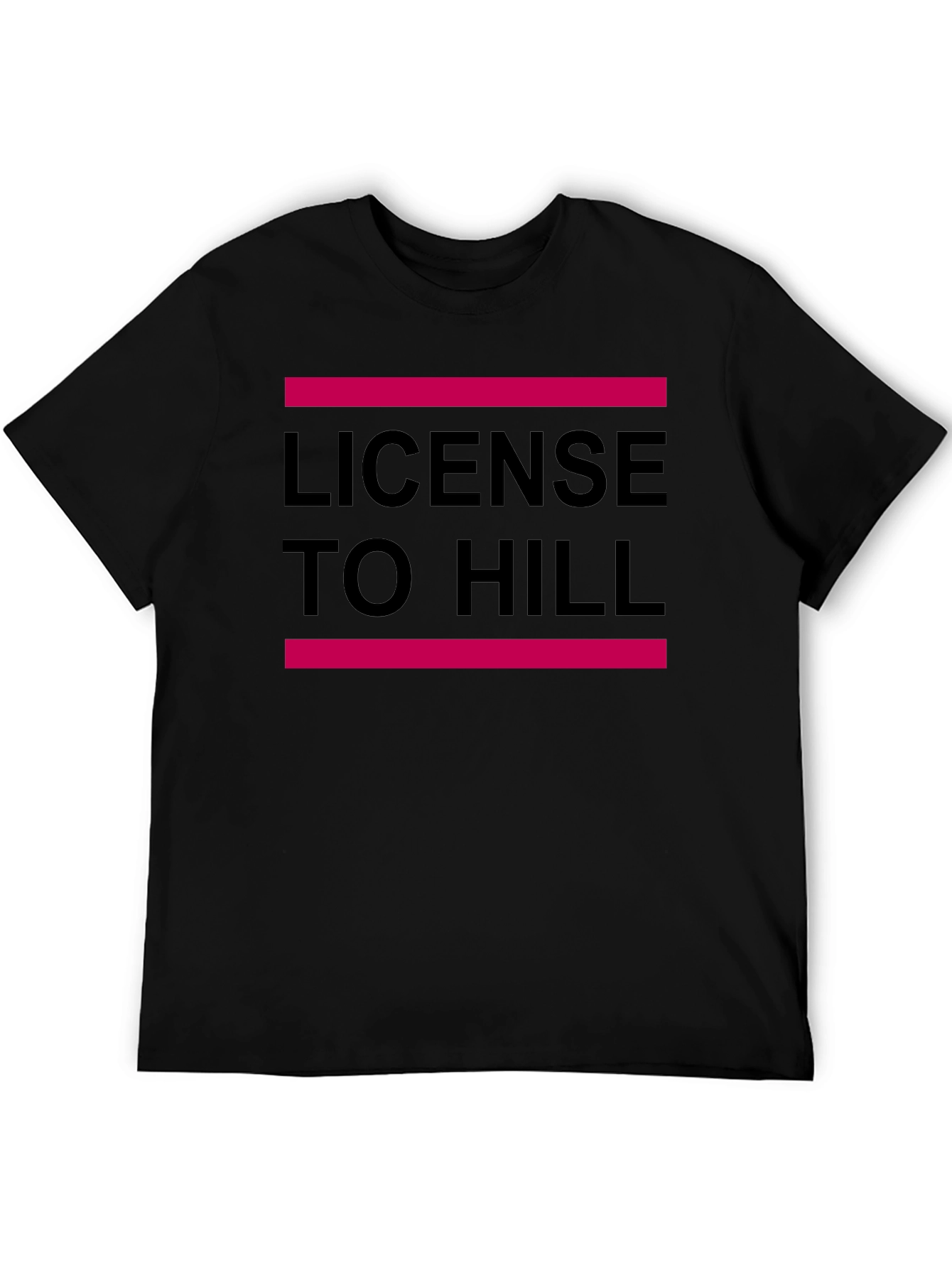 License to Hill Graphic T-Shirt - Black Tee