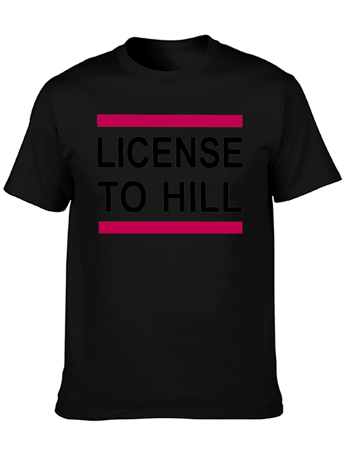 License to Hill Graphic T-Shirt - Black Tee
