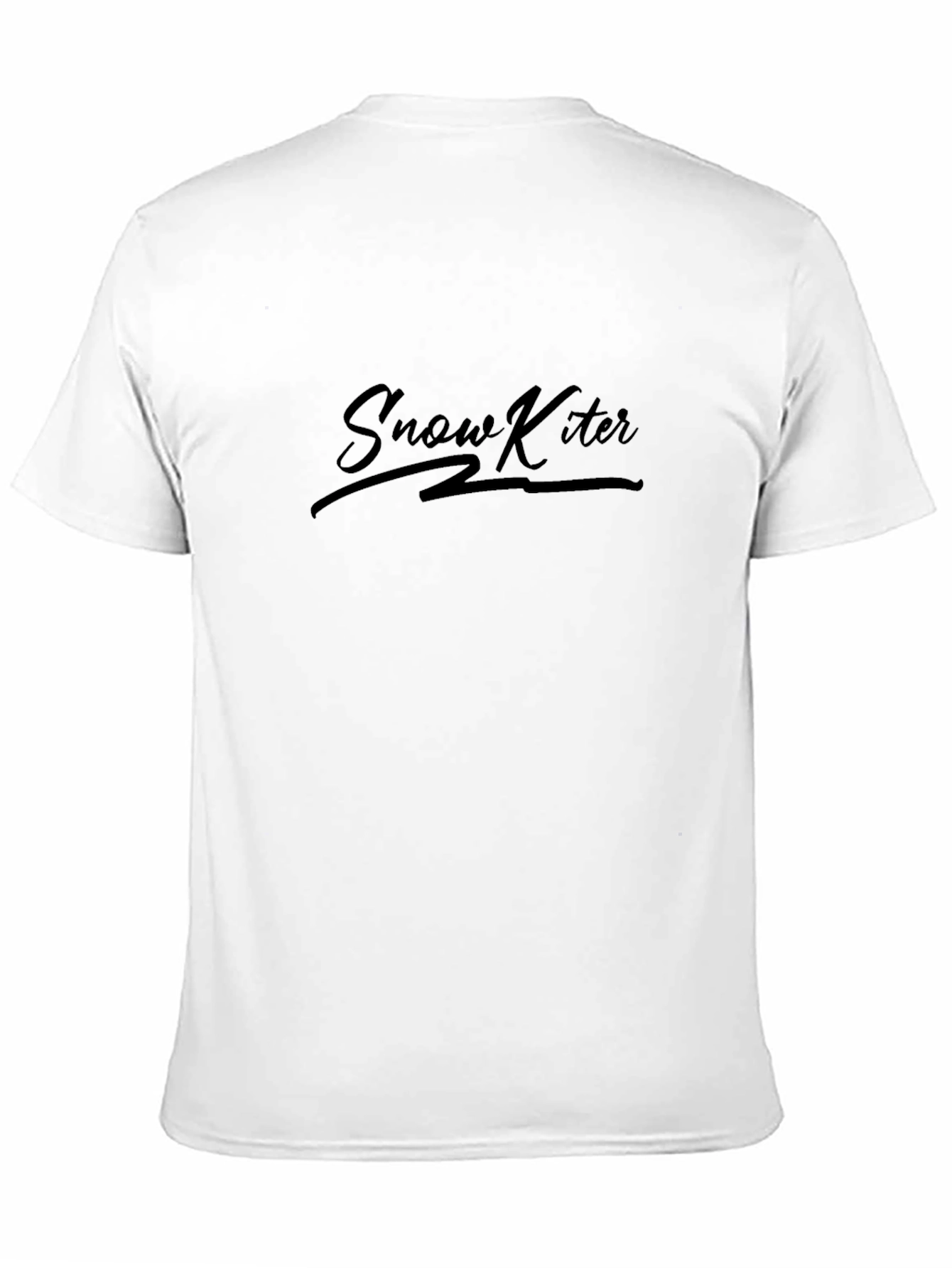 Snow Kiter Black T-Shirt