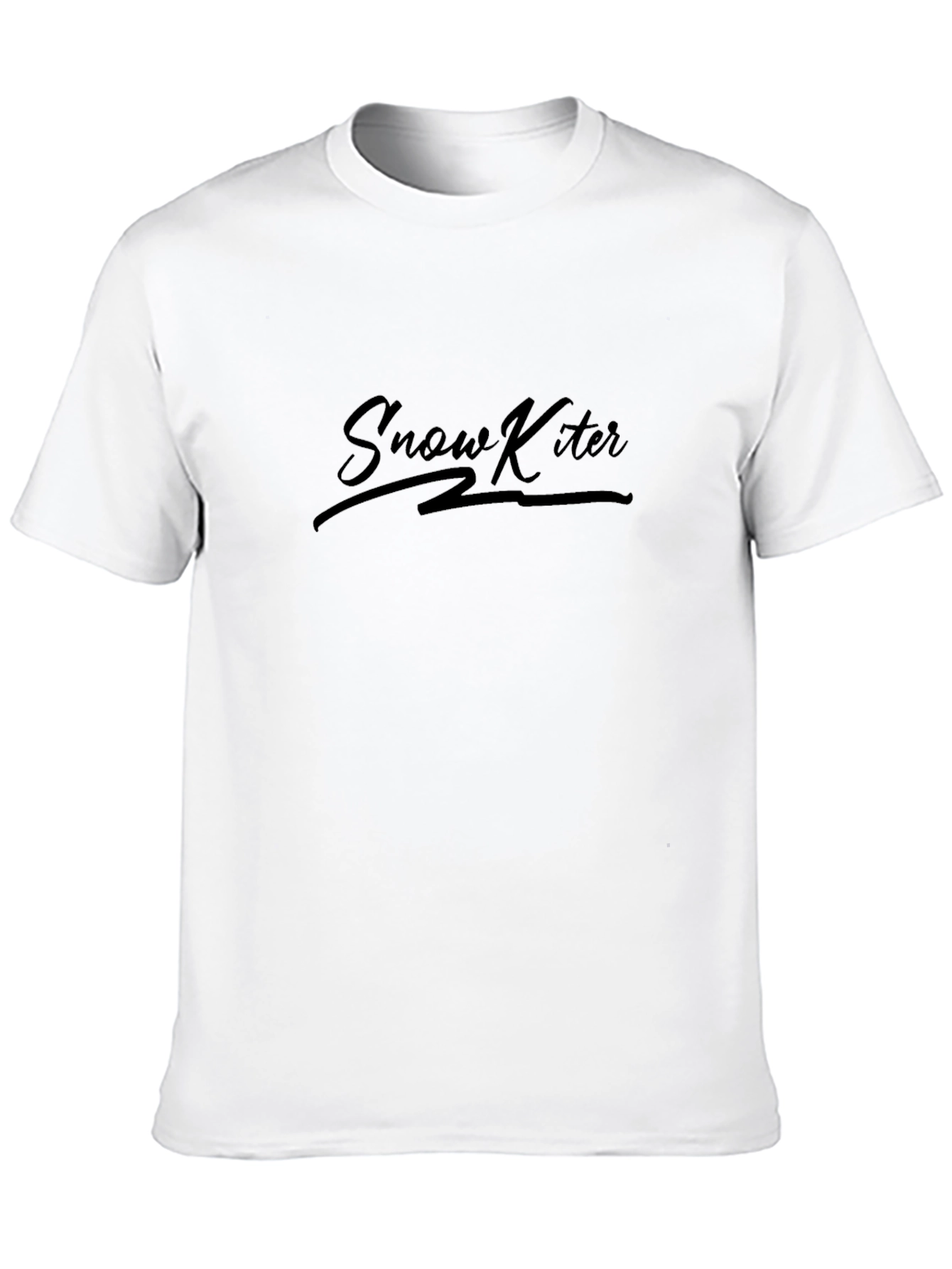 Snow Kiter Black T-Shirt