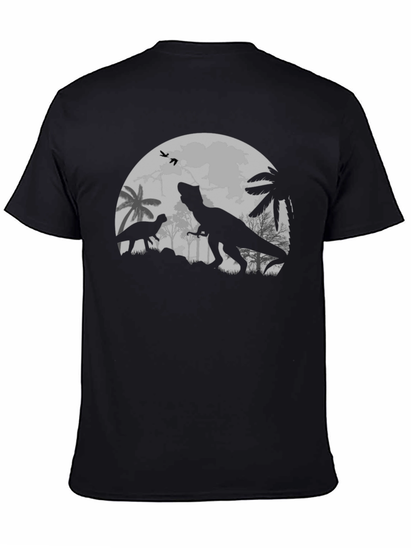 Dinosaur Silhouette Graphic Tee