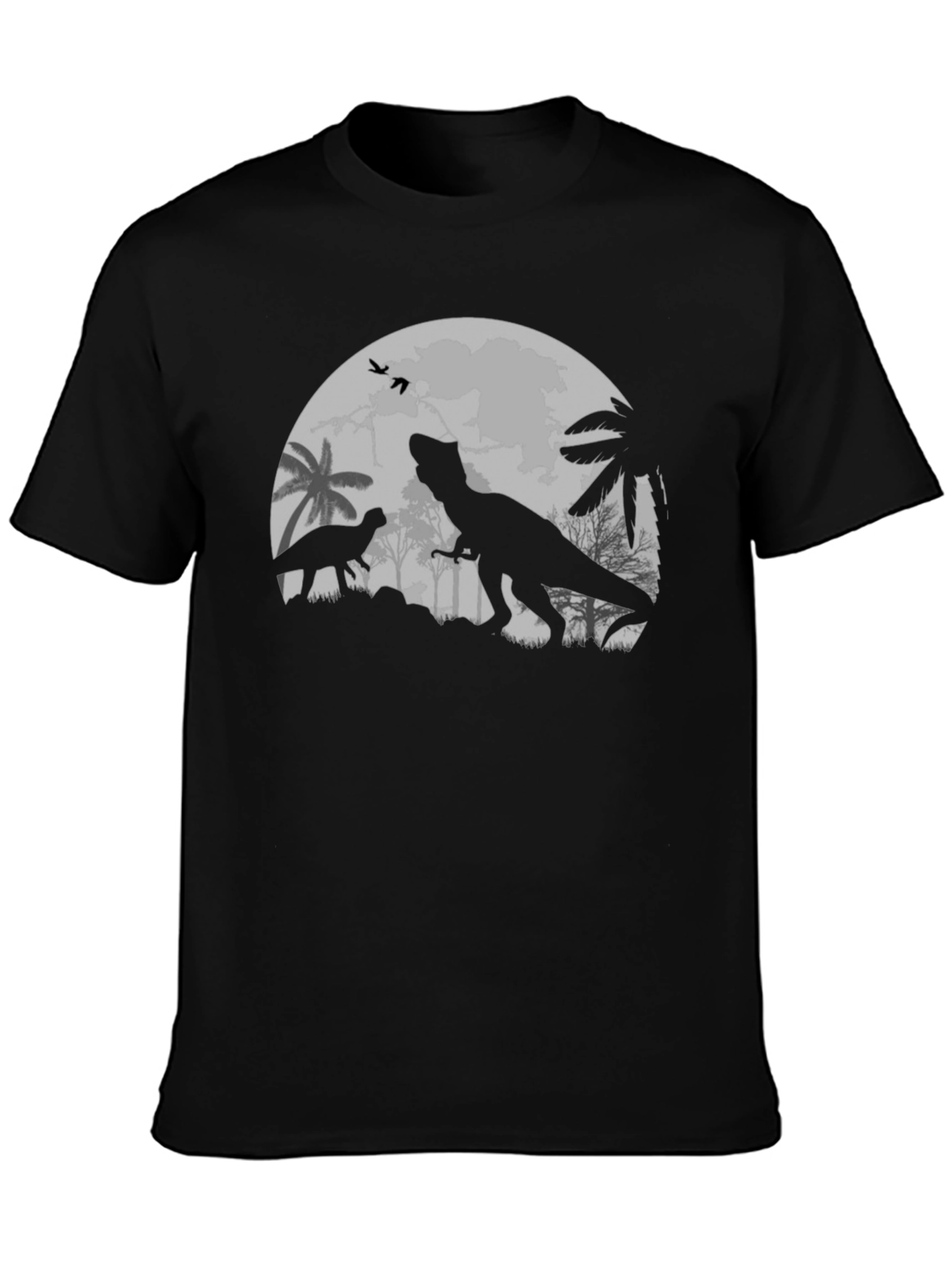 Dinosaur Silhouette Graphic Tee