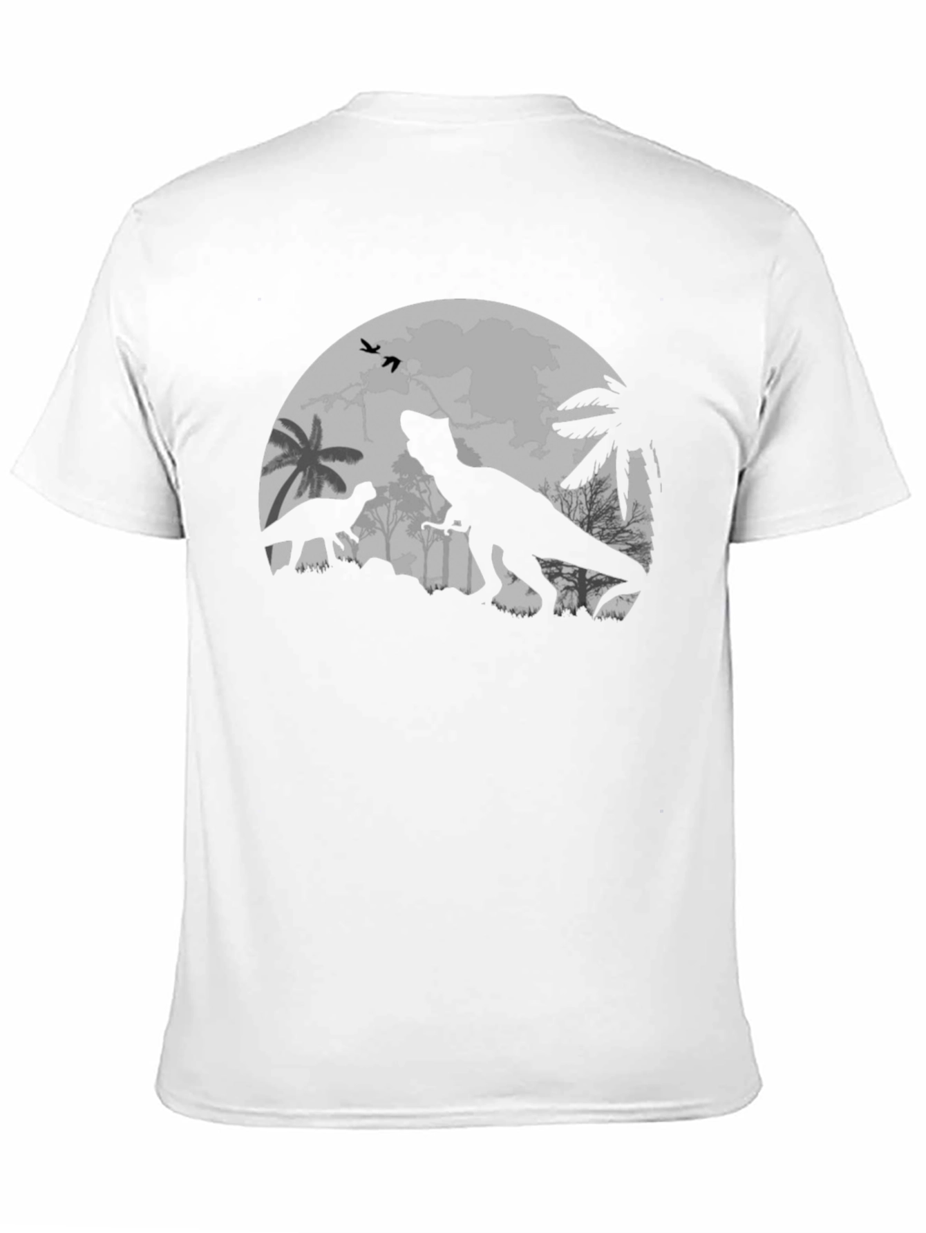 Dinosaur Silhouette Graphic Tee