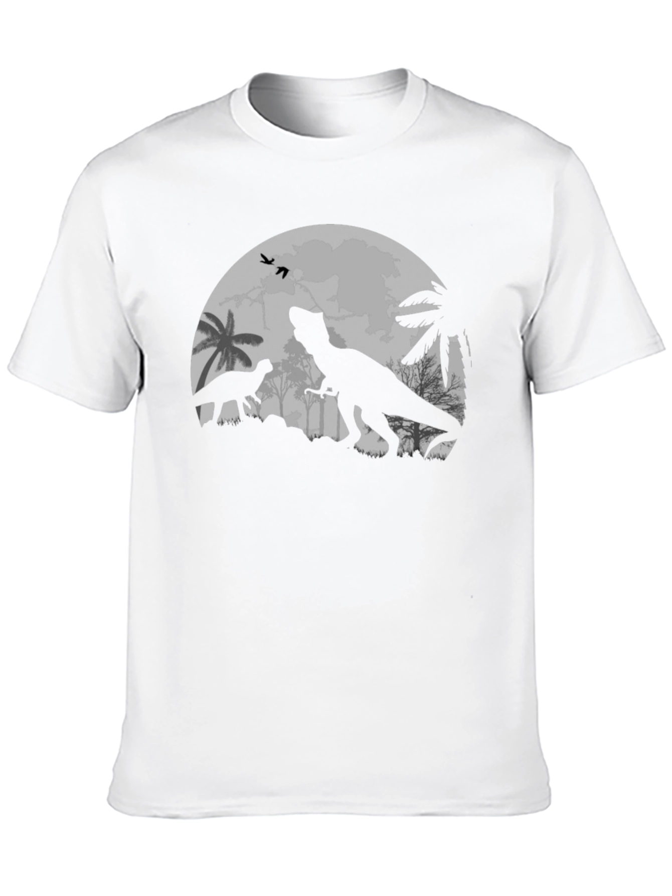 Dinosaur Silhouette Graphic Tee