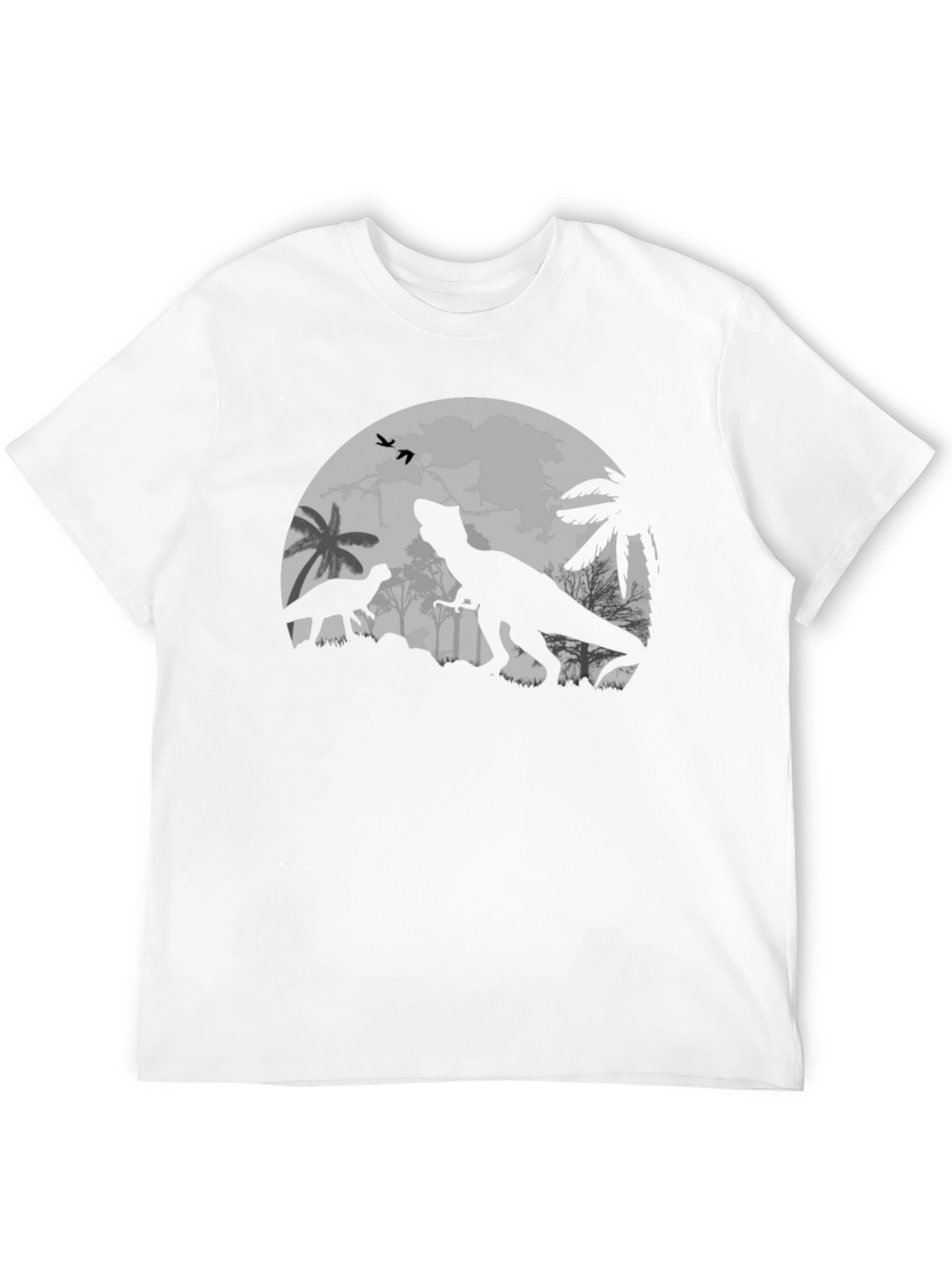 Dinosaur Silhouette Graphic Tee