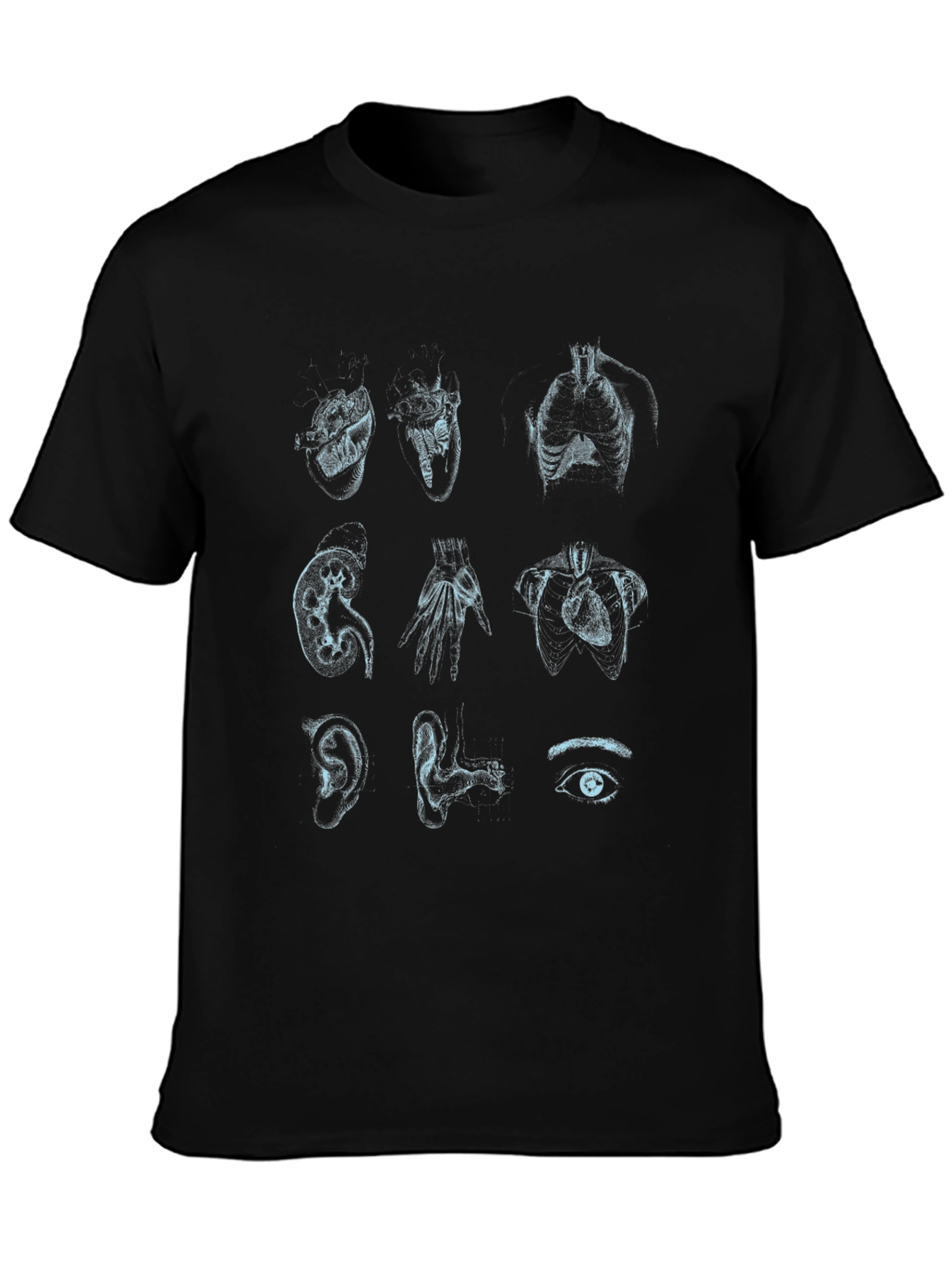 Anatomical Sketch Print T-Shirt